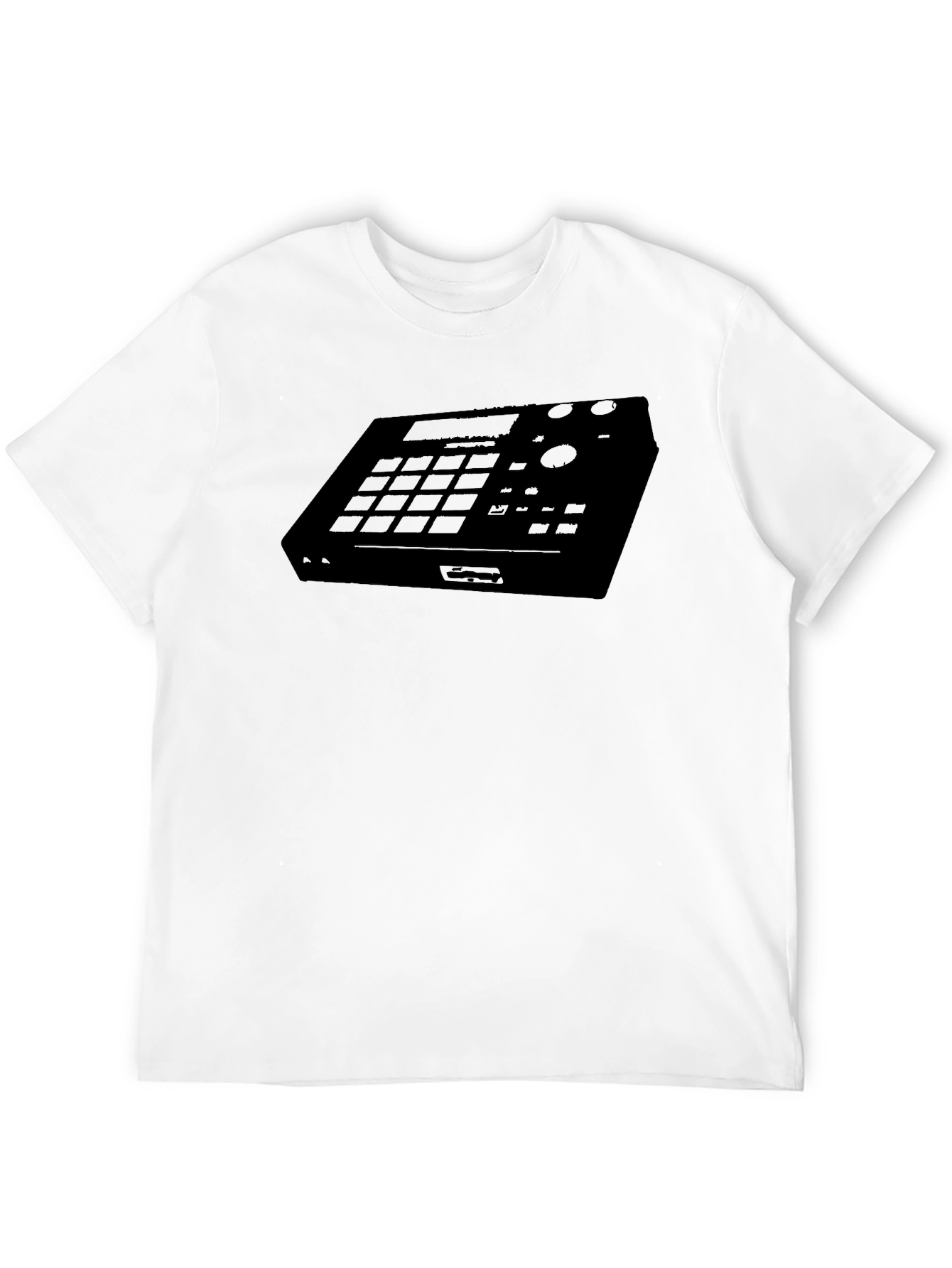 Black MPC Music Producer T-Shirt view 12