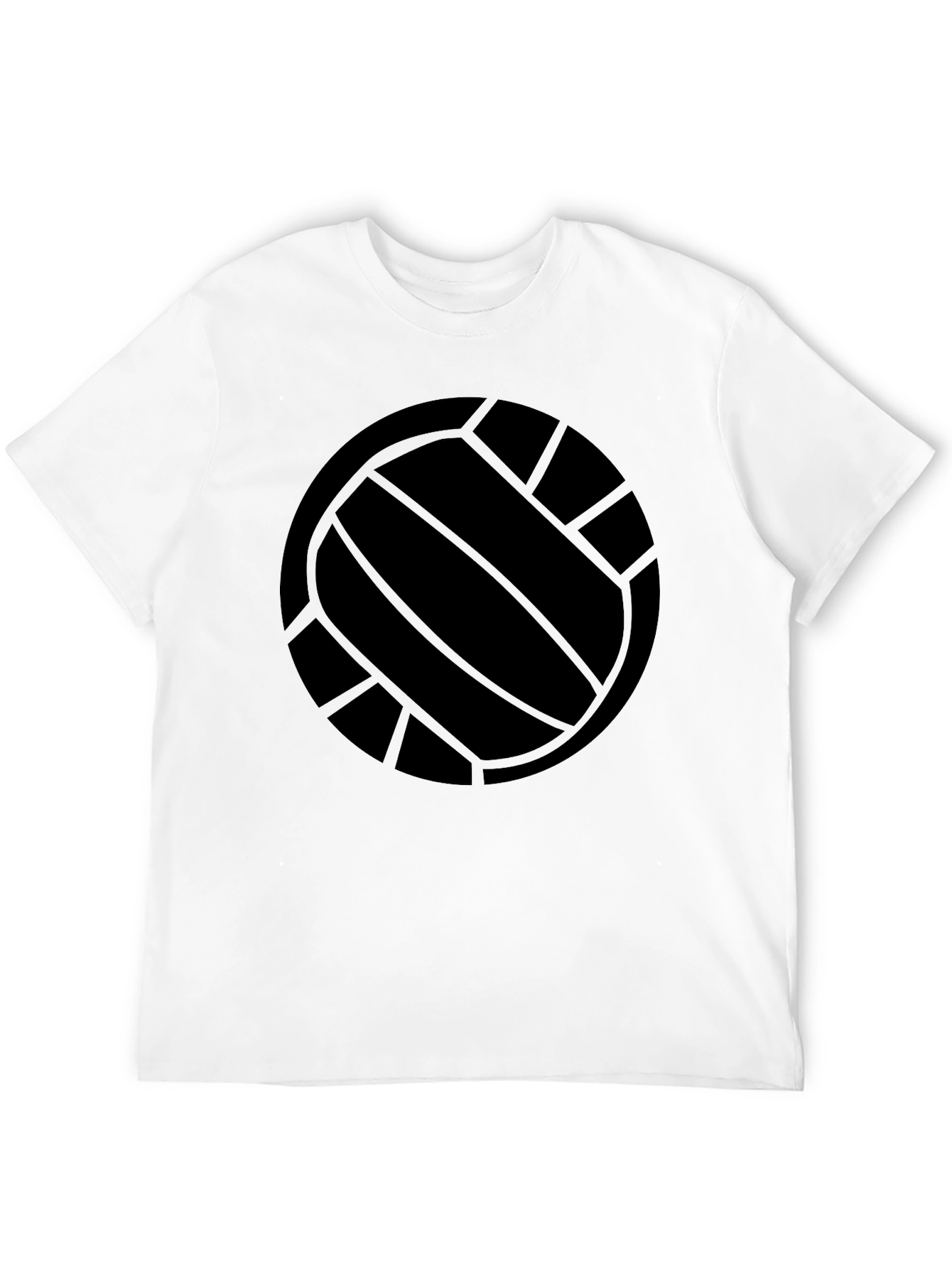 Black Black Volleyball Graphic T-Shirt view 12