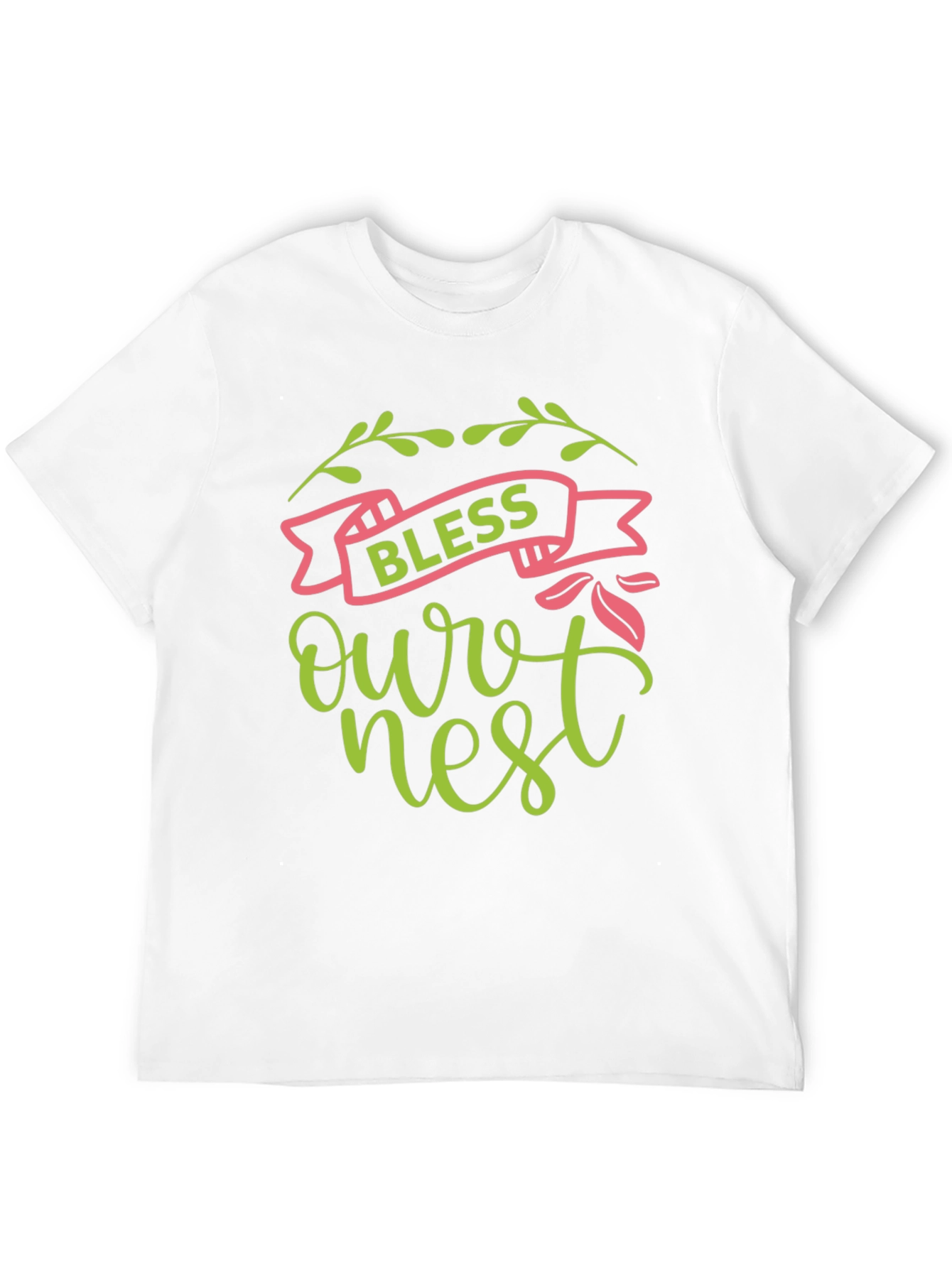 Black Bless Our Nest Graphic Tee - Black view 12