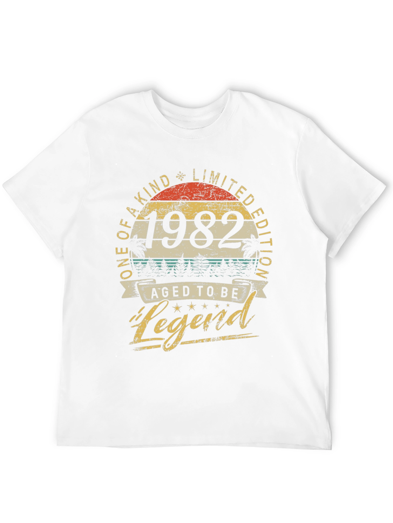 Black Aged to be Legend 1982 Graphic T-Shirt view 12
