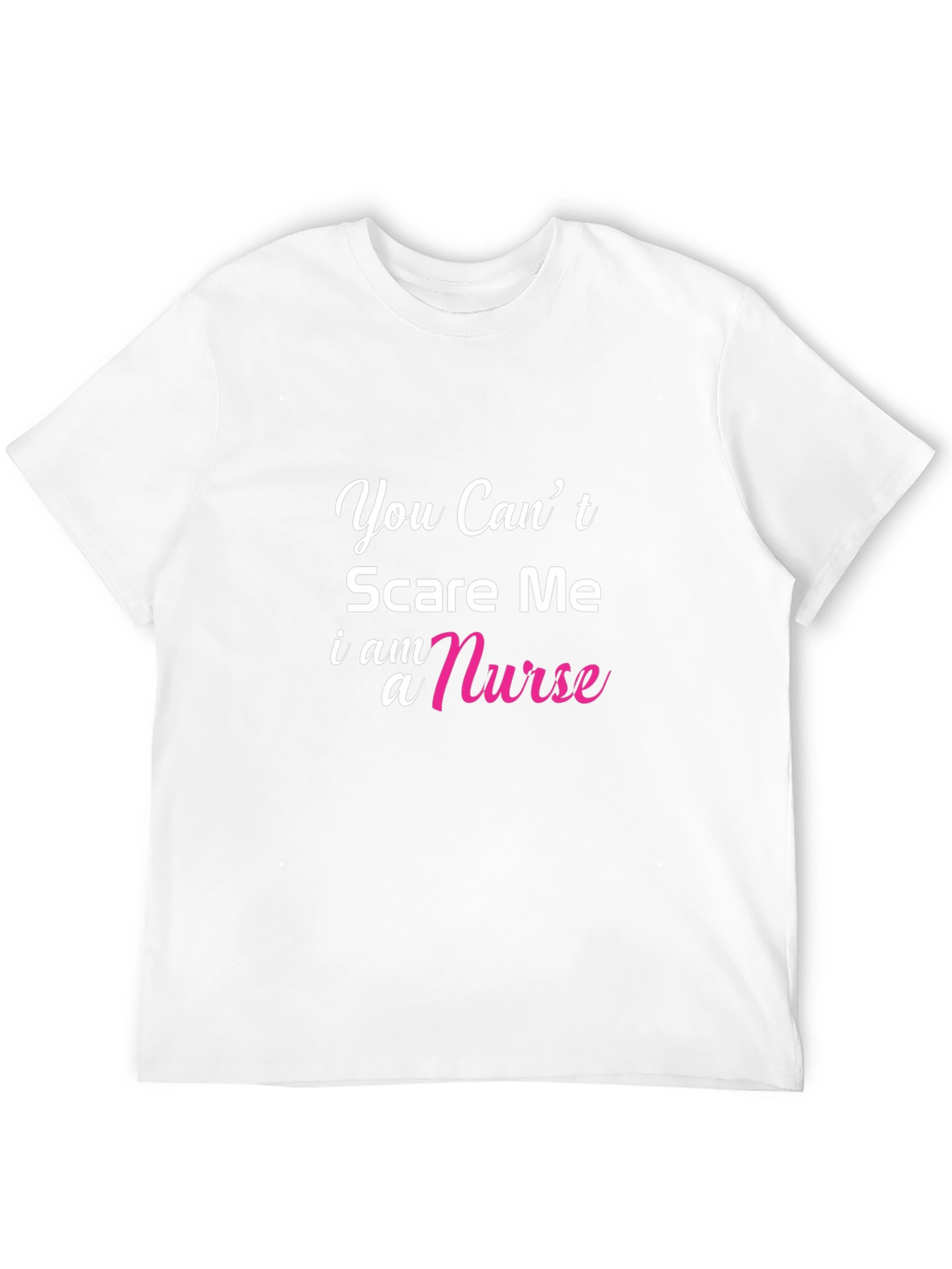 Black Nurse T-Shirt - You Can't Scare Me view 12