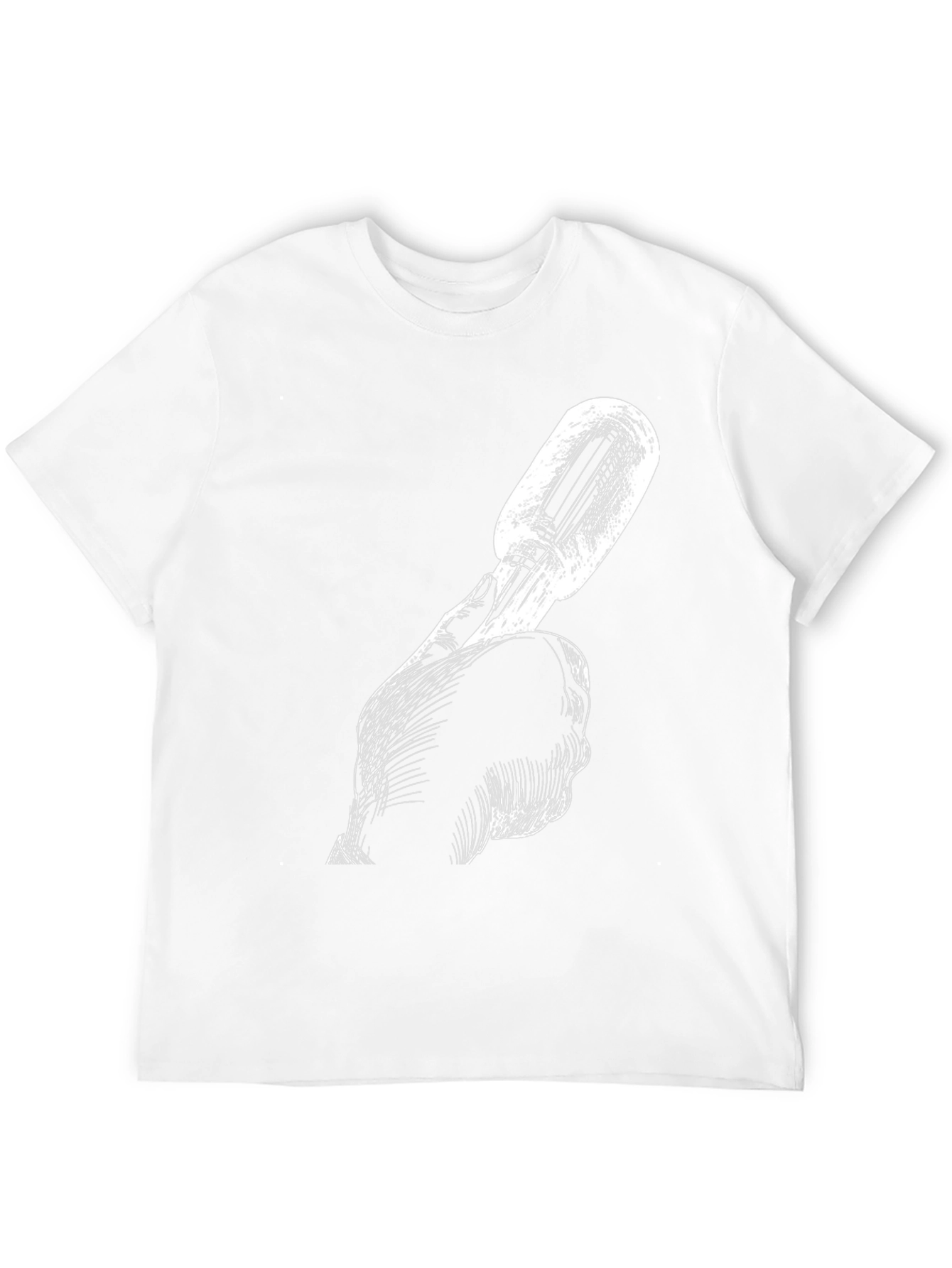 Screwdriver Graphic Tee - Hand Drawn Style - 12