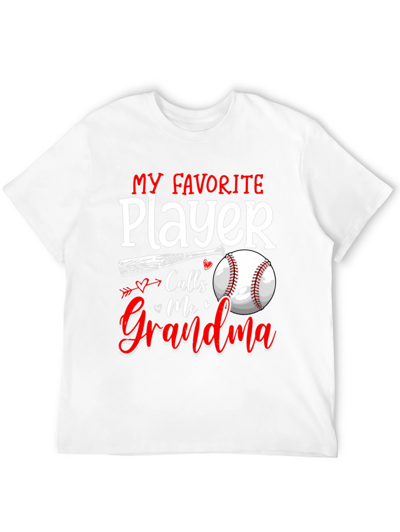 Black Grandma's Favorite Baseball Player T-Shirt view 12
