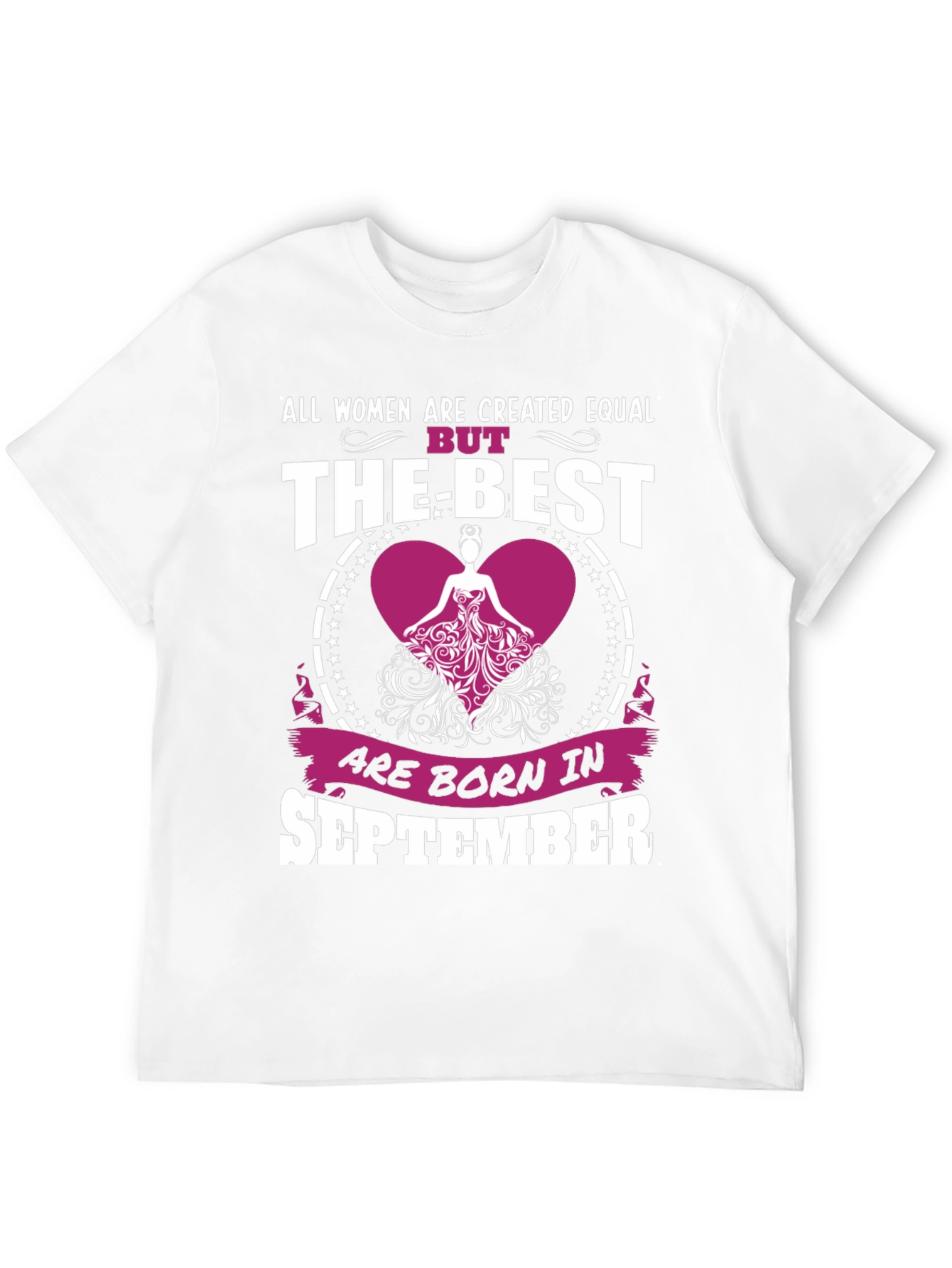 Black Women Created Equal September Birthday T-Shirt view 12