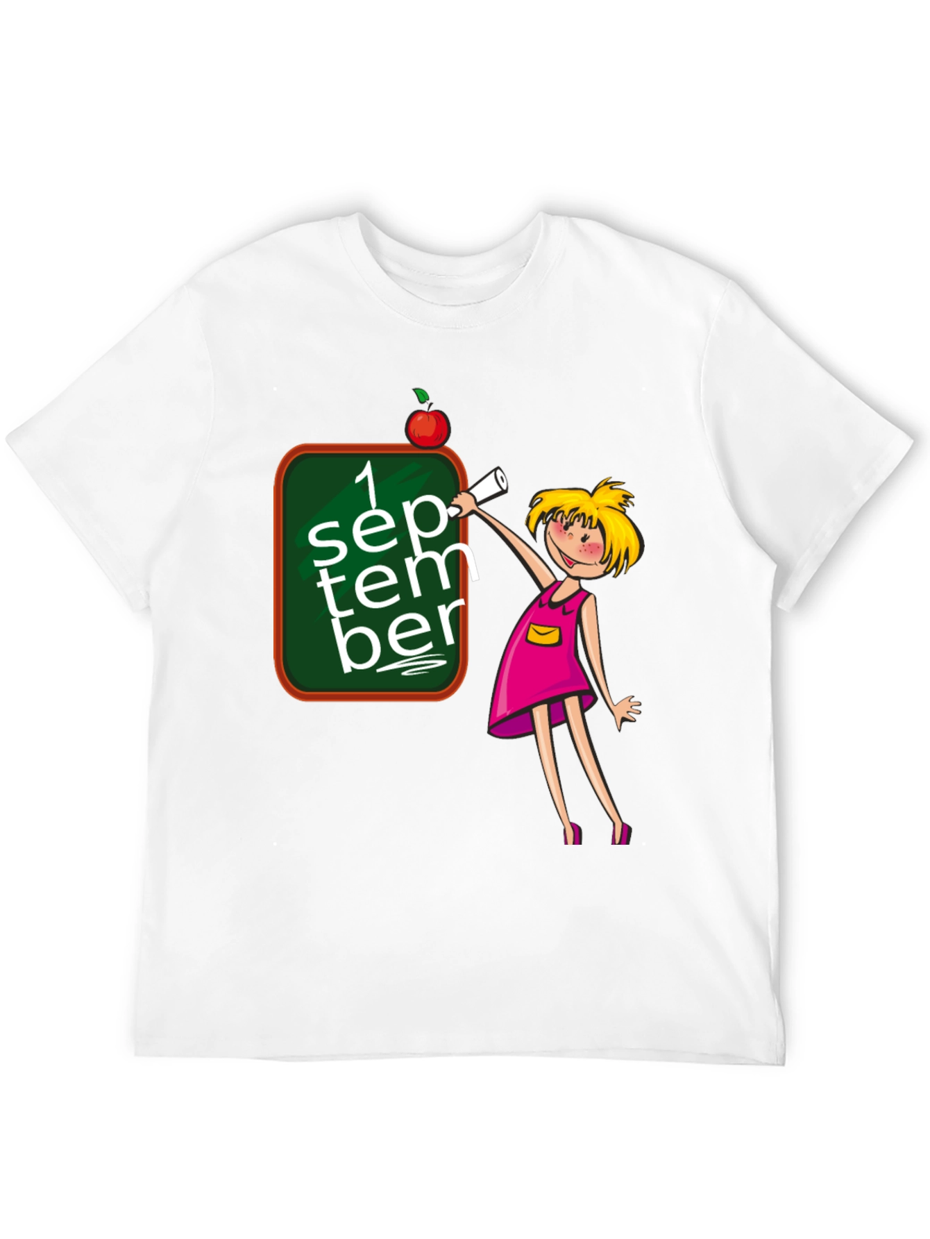 First Day of School Graphic Tee - September 1st T-Shirt - 12