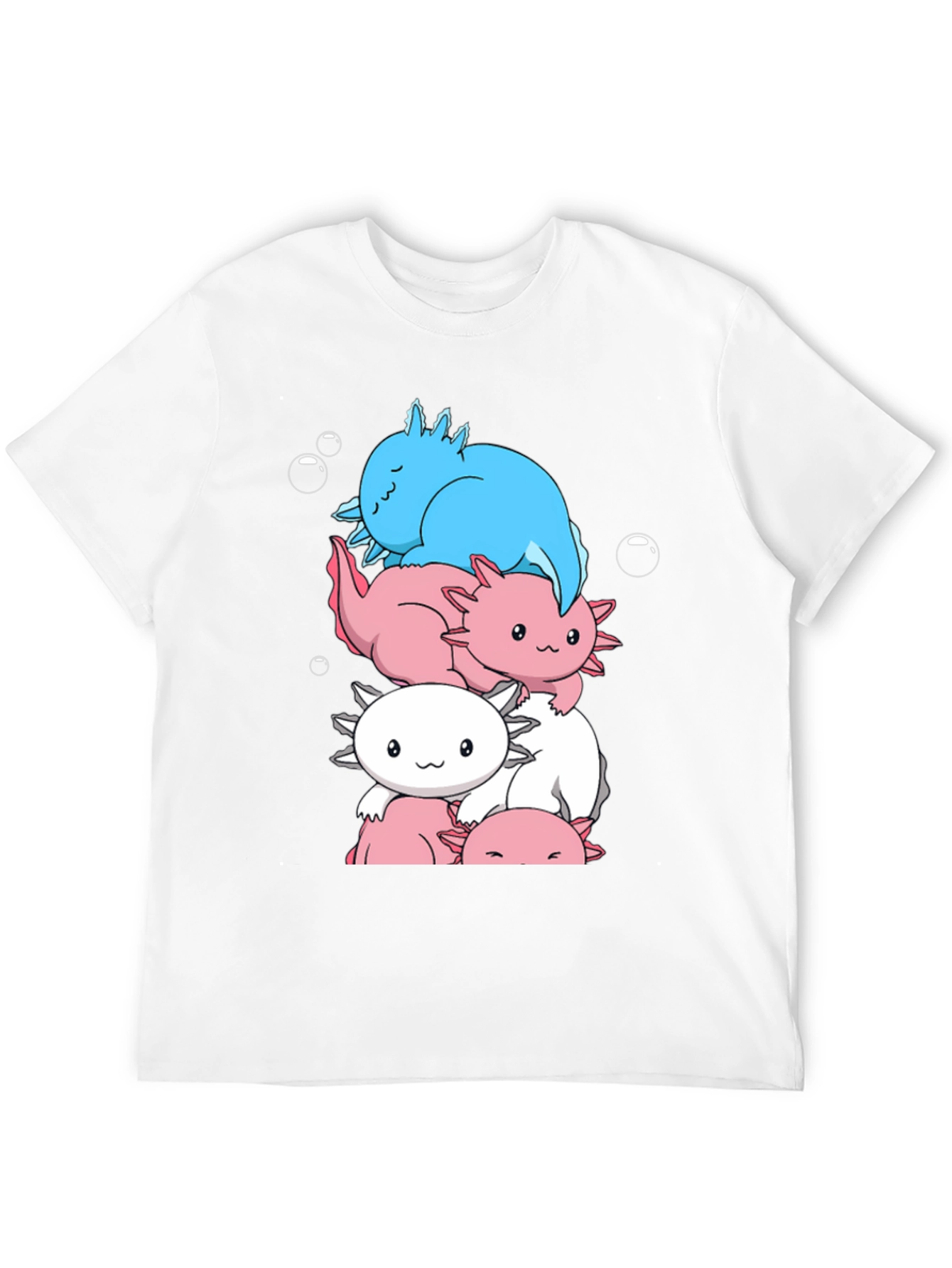 Black Axolotl Stack Graphic Tee view 12