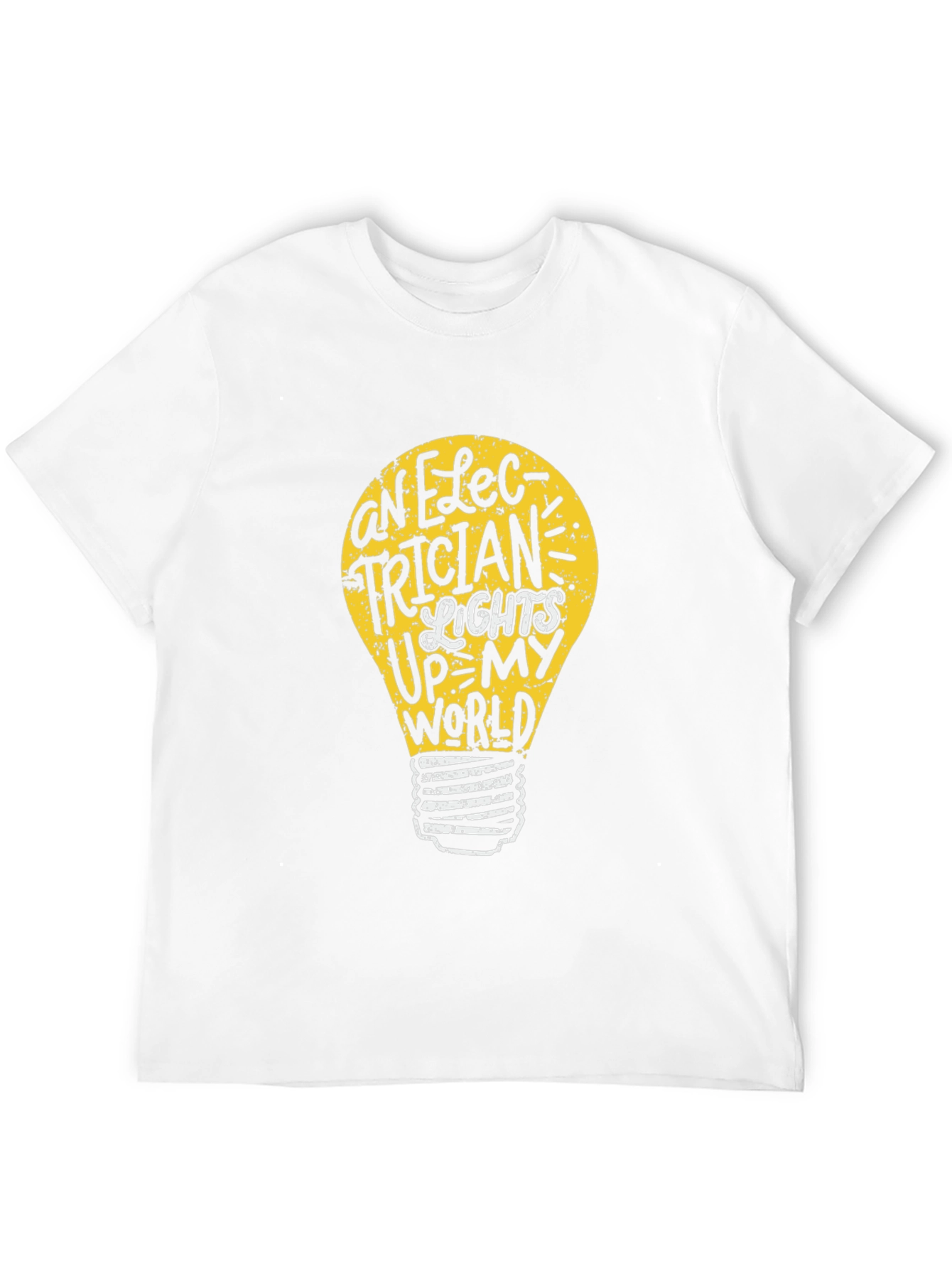 Black Electrician Light Up My World Graphic Tee view 12
