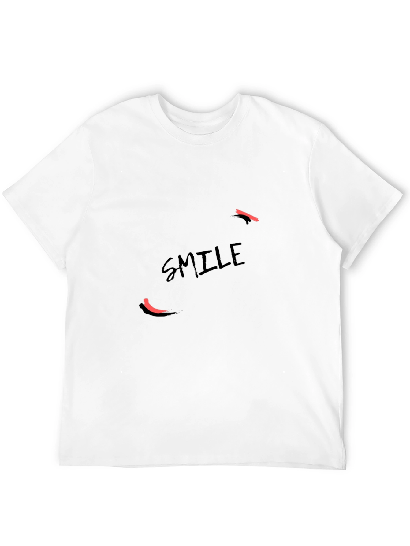 Black Smile Graphic Tee - Men's Black T-Shirt view 12