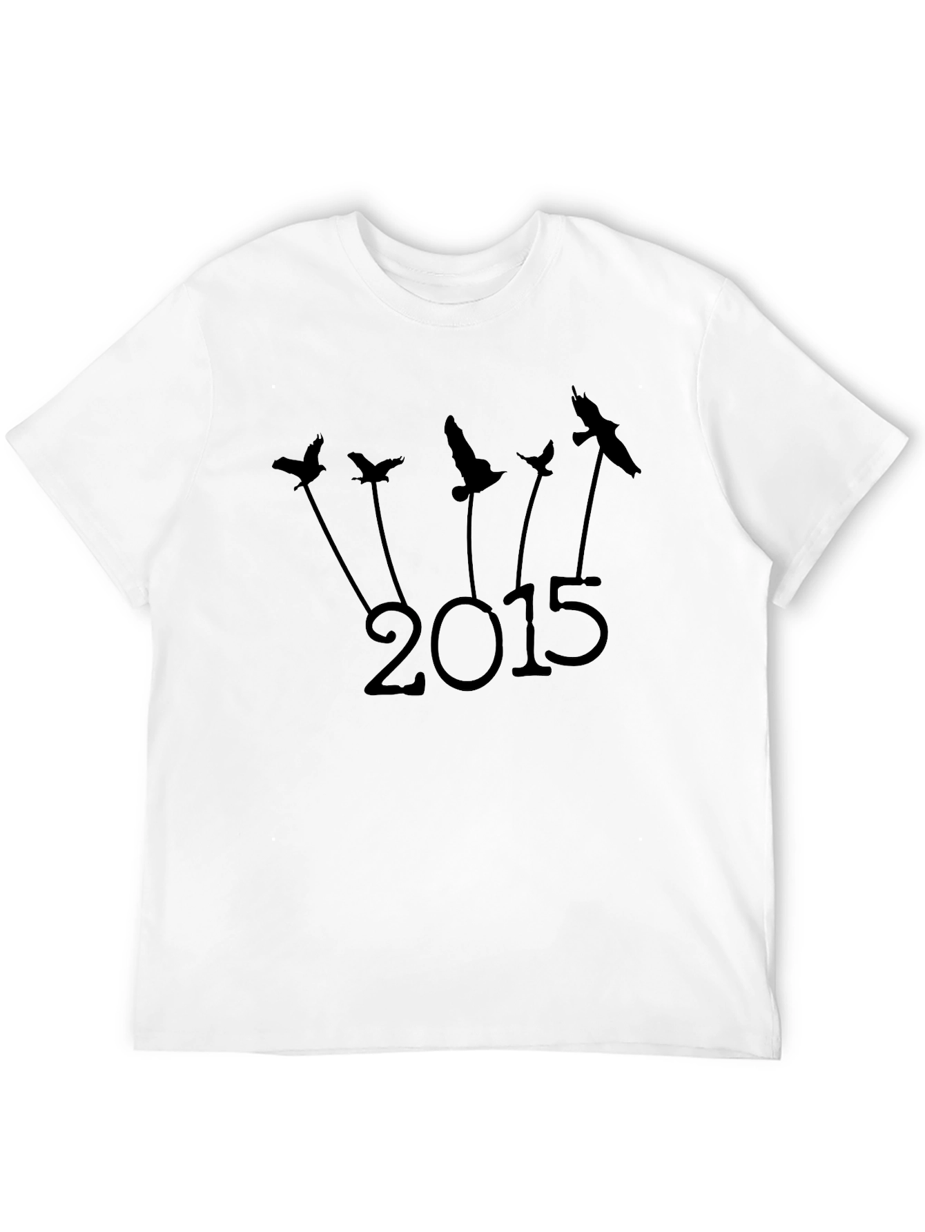 Black Black 2015 Bird Graphic Tee view 12