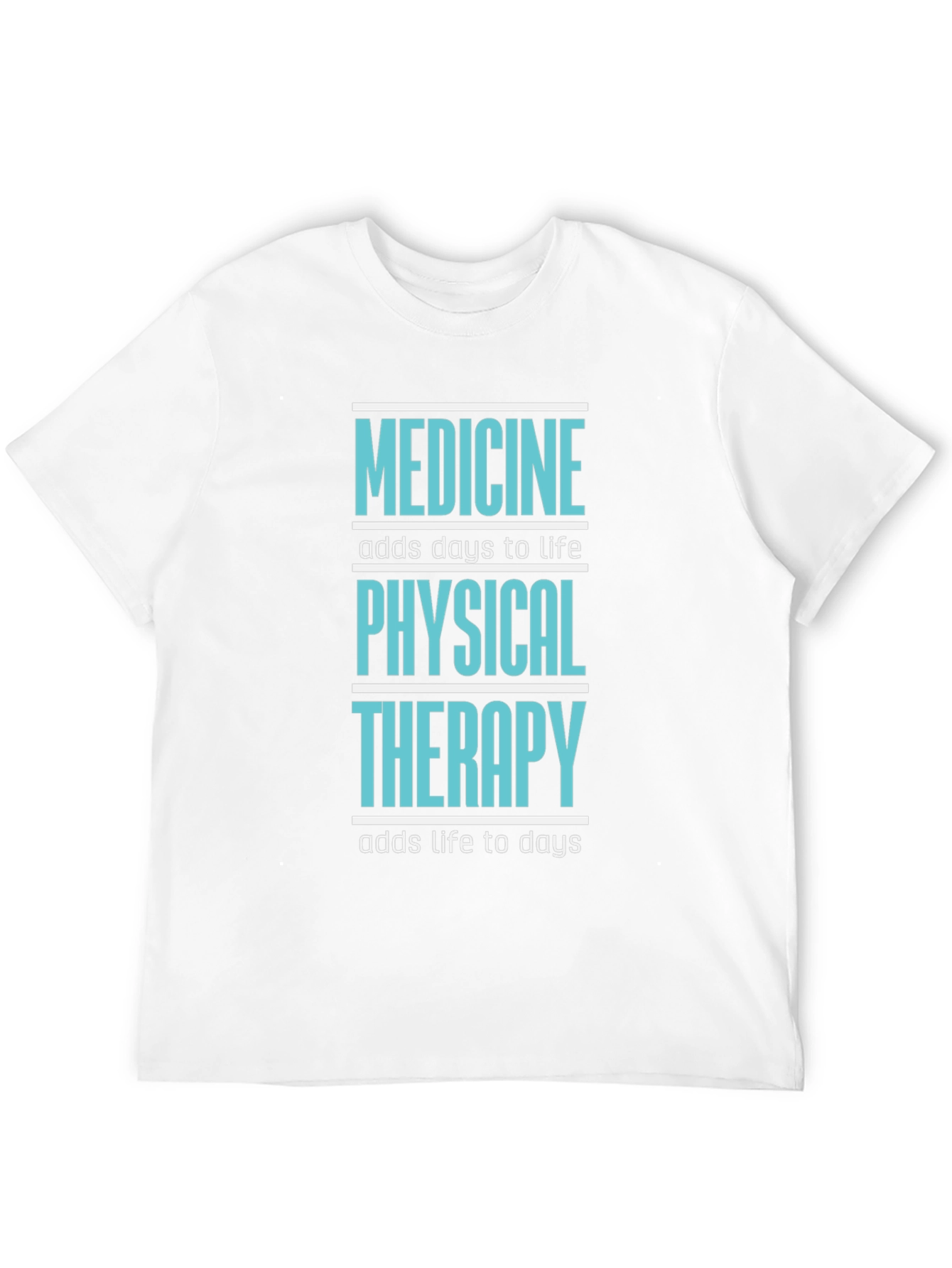Black Medicine & Physical Therapy Graphic T-Shirt view 12