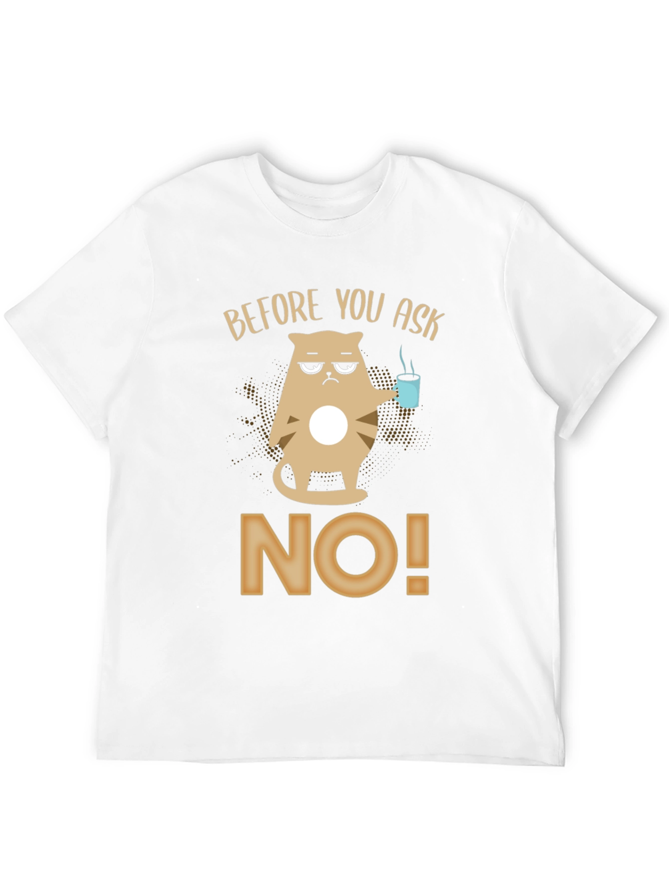 Black Before You Ask No T-Shirt view 12