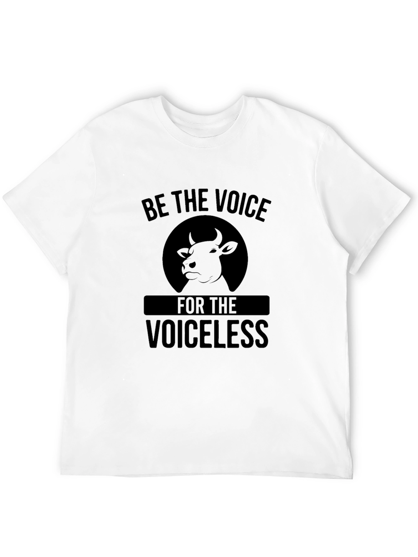 Black Be the Voice for the Voiceless T-Shirt view 12