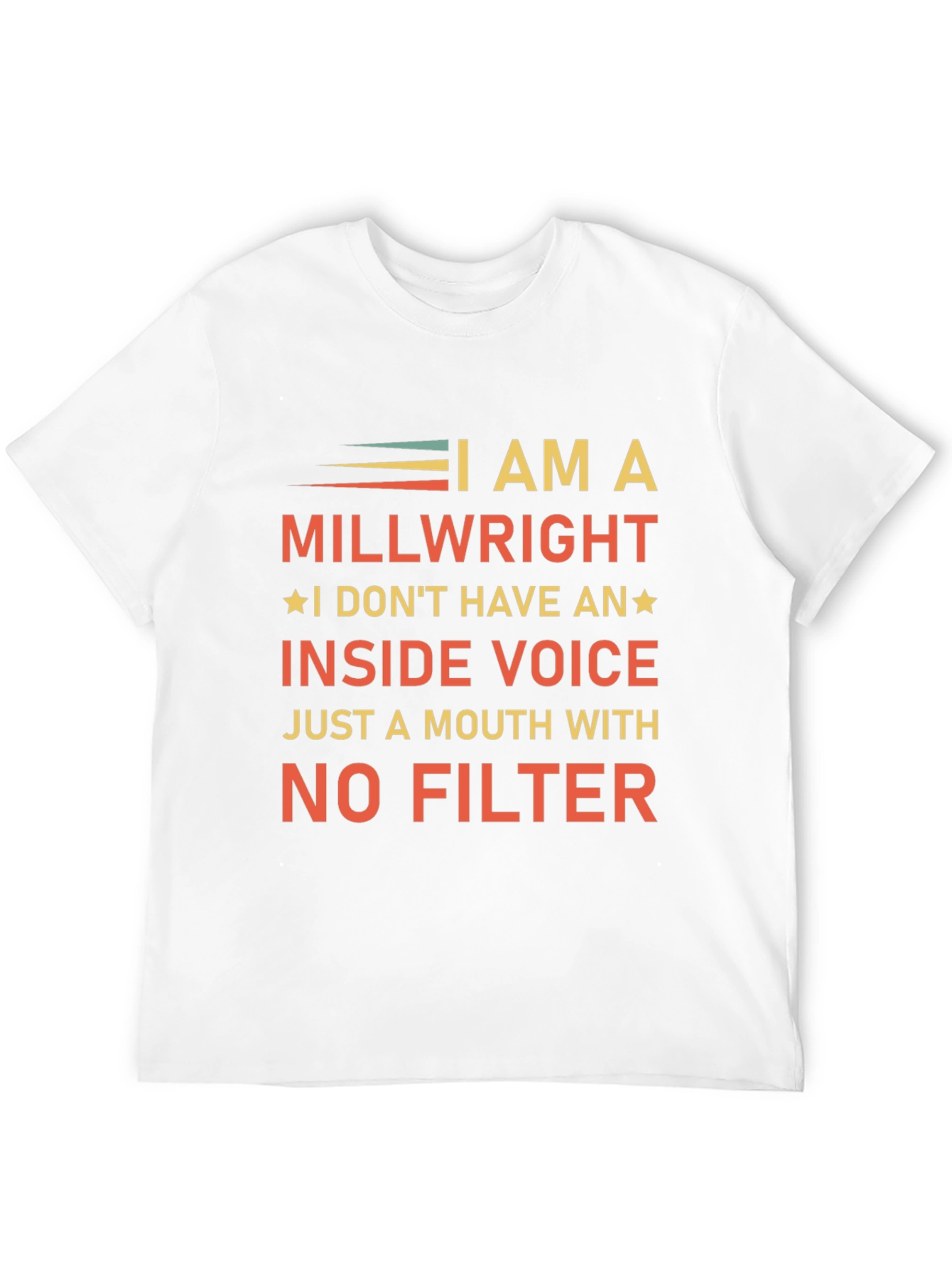 Black I Am A Millwright T-Shirt - No Filter Funny Tee view 12