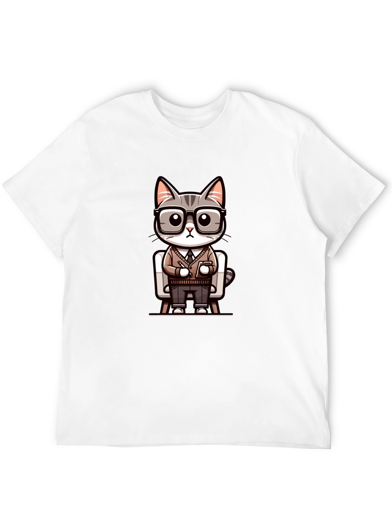 Professor Cat T-Shirt - Stylish & Unique Design - 12