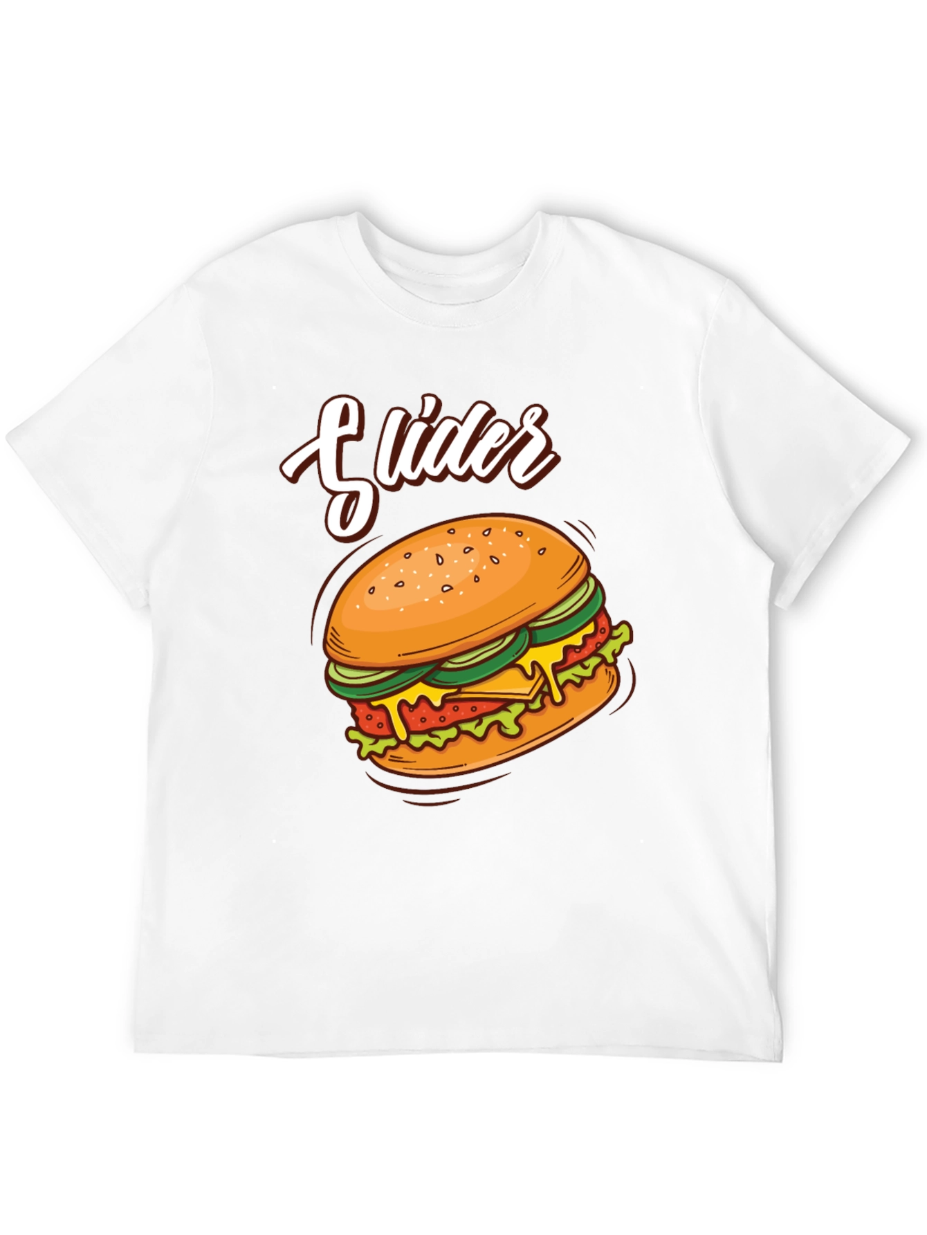 Black Slider Graphic Tee - Casual Unisex T-Shirt view 12