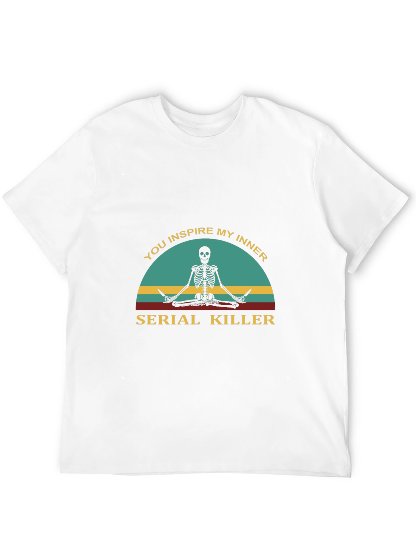 Black Inspire My Inner Serial Killer Tee view 12