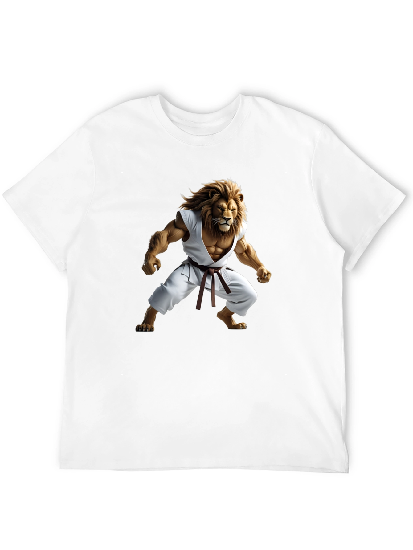 Black Lion Karate Master Black T-Shirt view 12