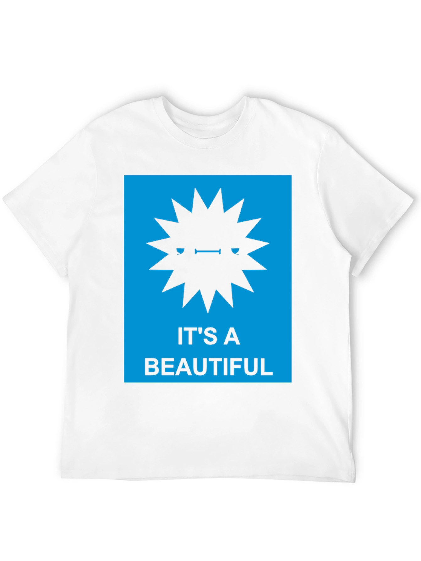 Black It's A Beautiful Star Burst T-Shirt view 12