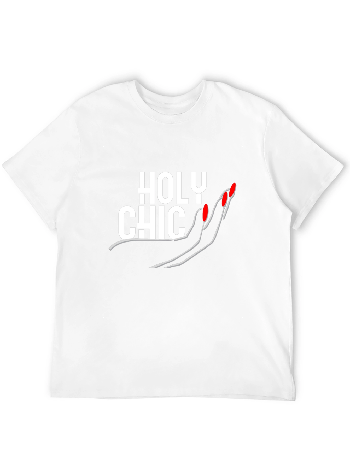 Black Holy Chic Graphic Tee - Fashion Statement view 12