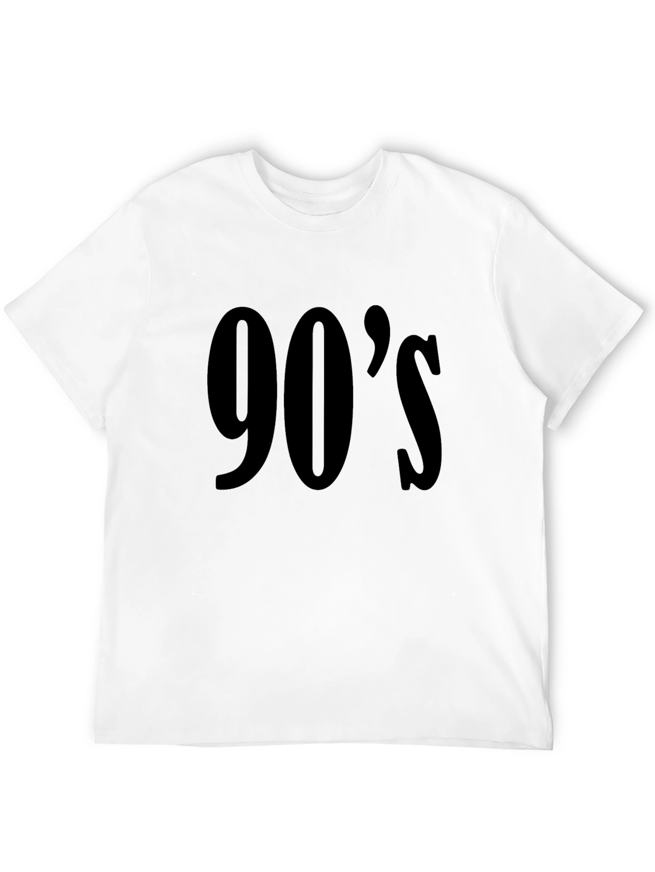Black 90's Throwback Graphic Tee - Vintage Style view 12