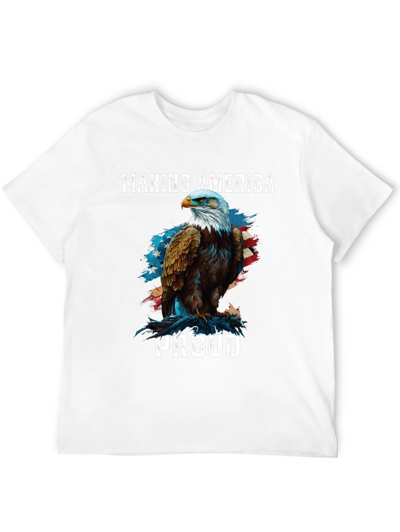 Black American Eagle Pride T-Shirt view 12