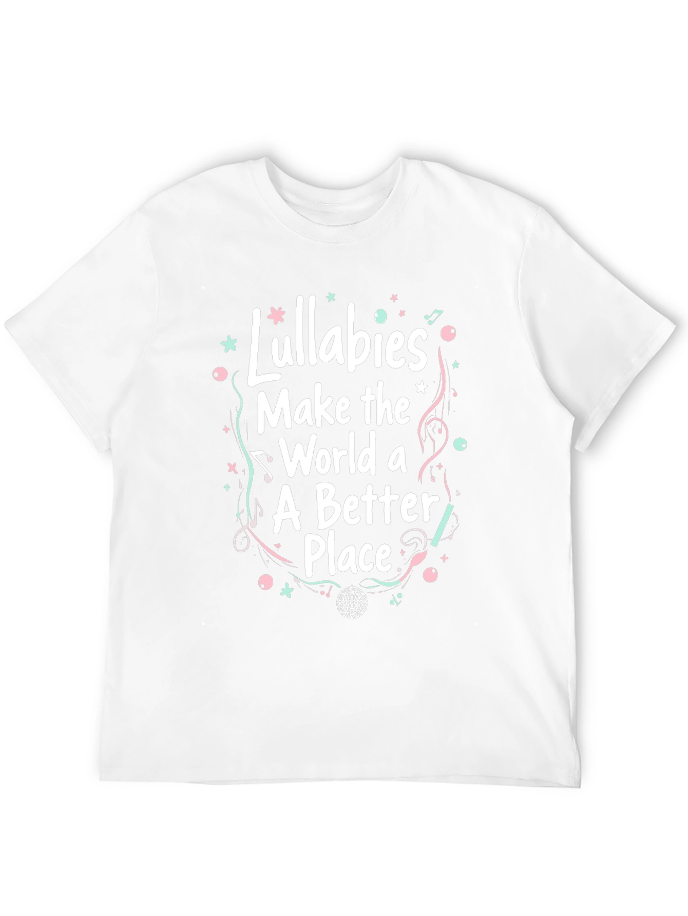 Black Lullabies Make the World Better Graphic T-Shirt view 12