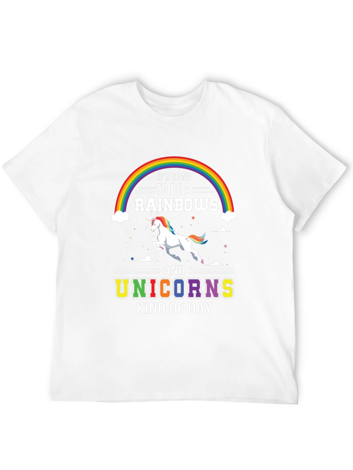 Black Rainbows & Unicorns T-Shirt: Magical Kind of Day! view 12