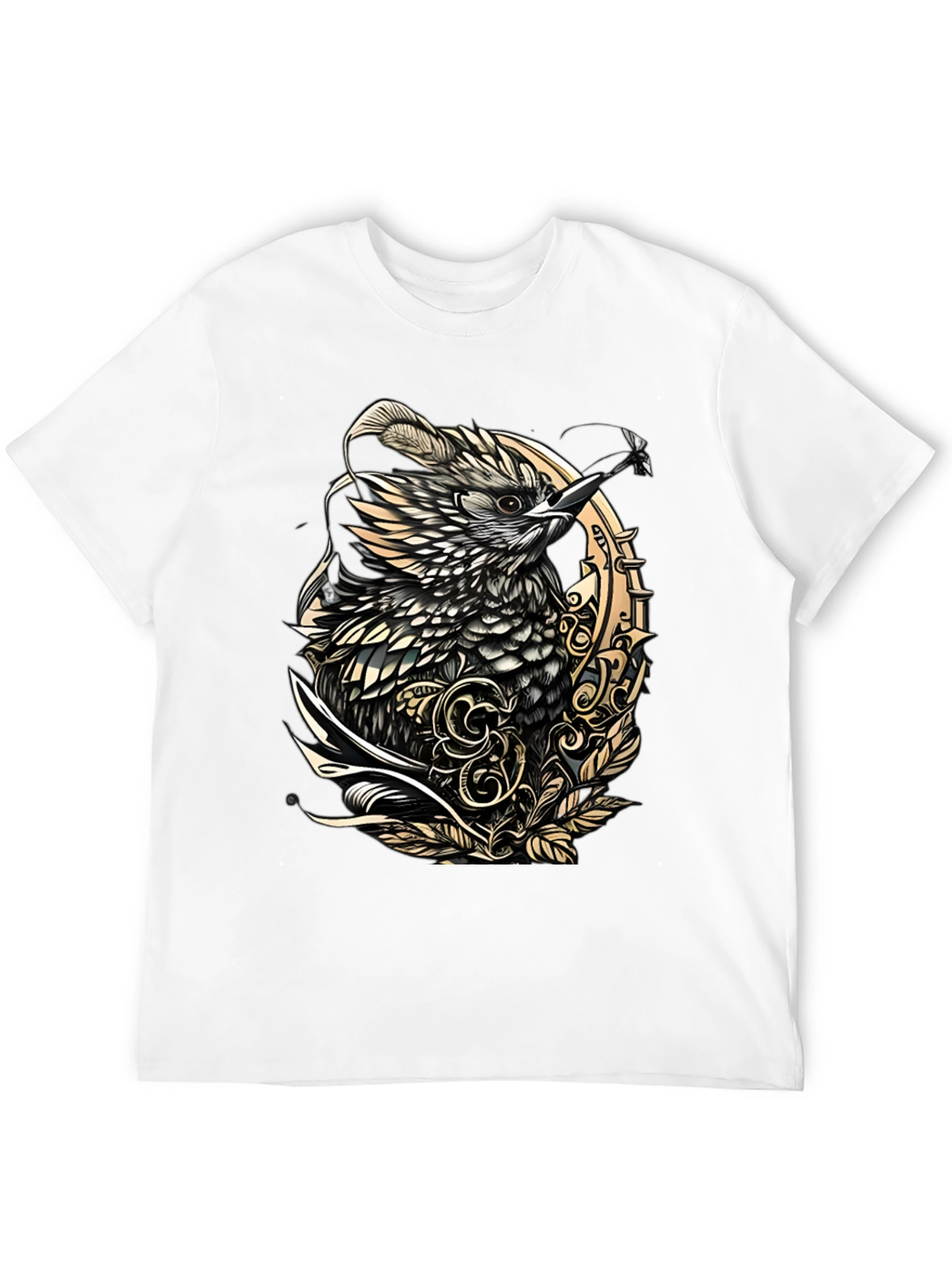 Black Bird Graphic Tee - Unique Design view 12