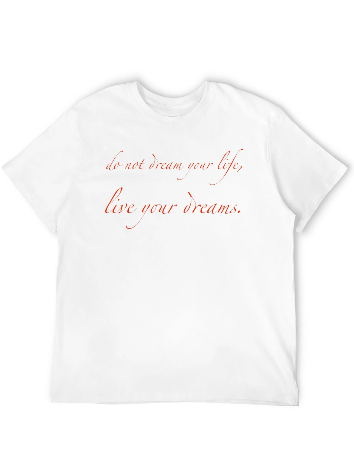 Black Dream Life Graphic Tee - Motivational Black T-Shirt view 12