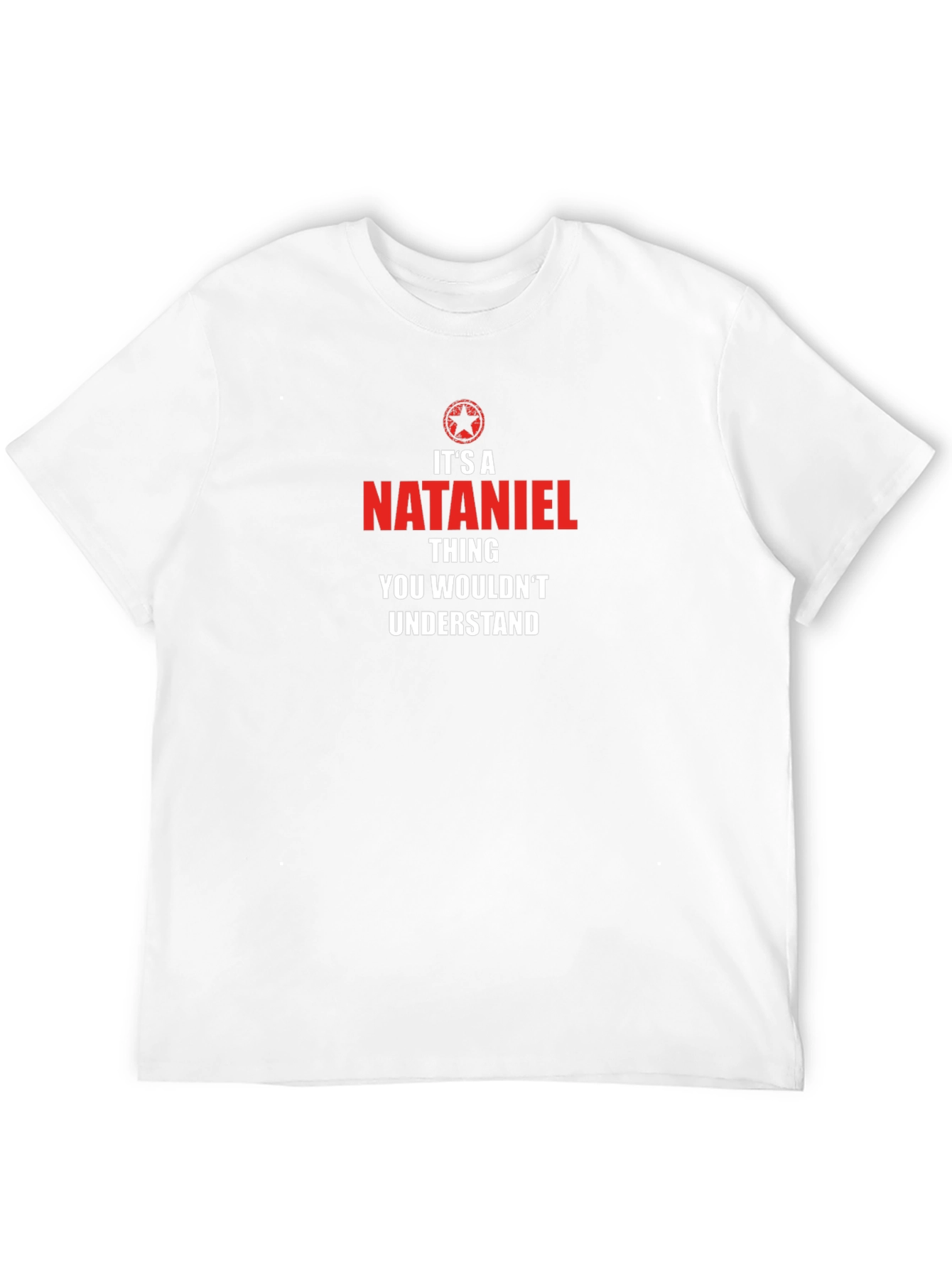 Black It's a Nathaniel Thing T-Shirt view 12