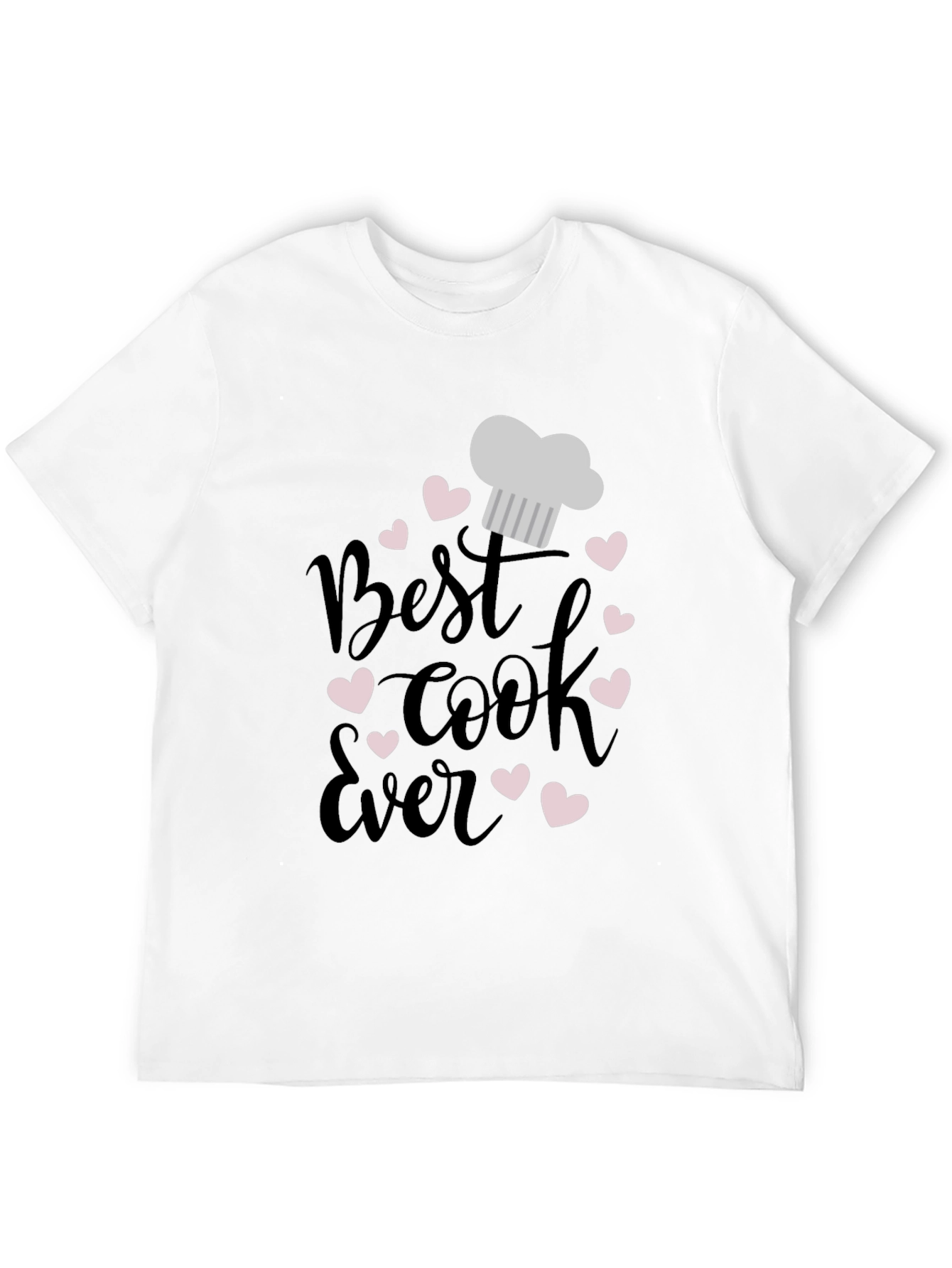 Black Best Cook Ever Graphic T-Shirt - Chef Gift view 12