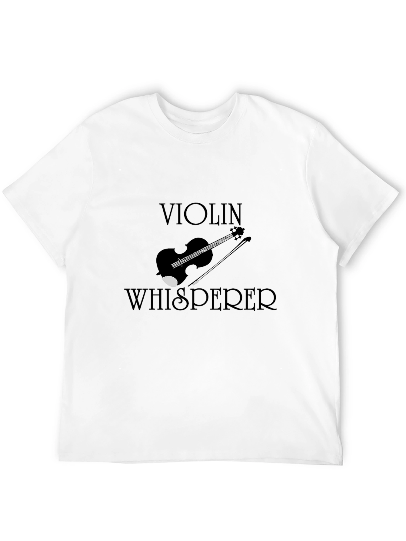 Violin Whisperer Graphic T-Shirt - Musician Tee - 12
