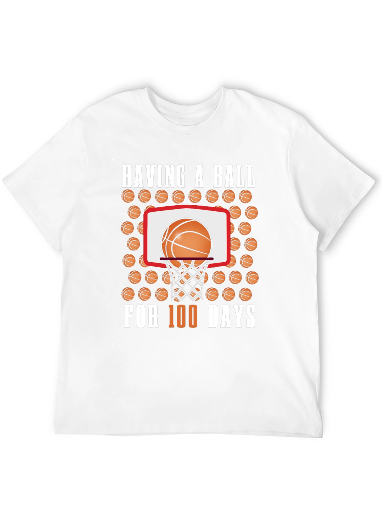 Black Having a Ball For 100 Days T-Shirt view 12