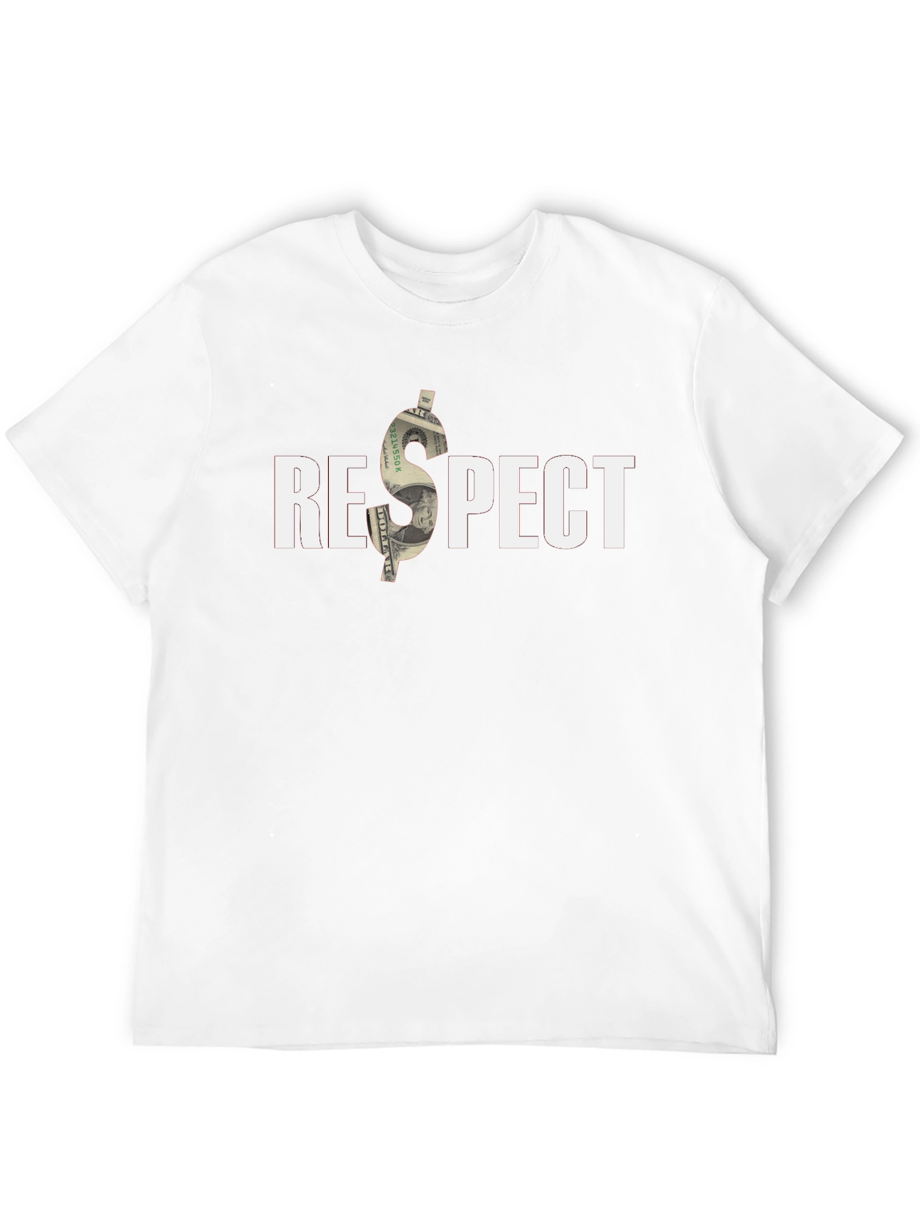 Black Respect Money Graphic Tee - Premium Cotton view 12