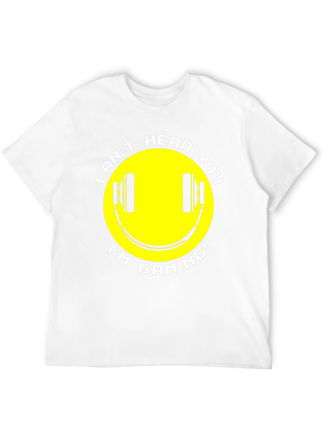 Black Gaming T-Shirt - Can't Hear You, I'm Gaming! view 12