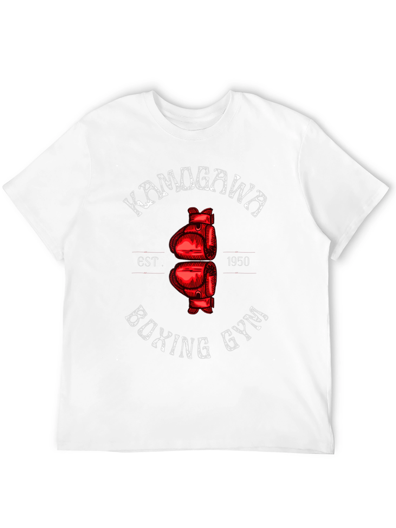 Black Kamogawa Boxing Gym Graphic T-Shirt view 12