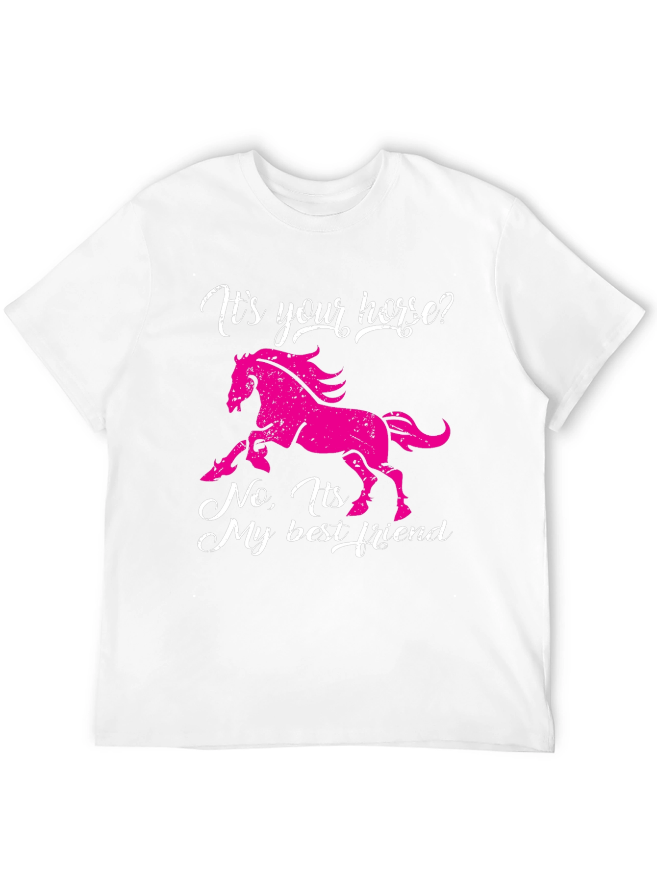Black Horse Best Friend Graphic Tee - Black view 12