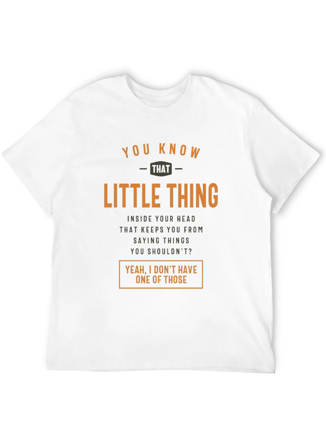 Black Funny T-Shirt - Little Thing view 12