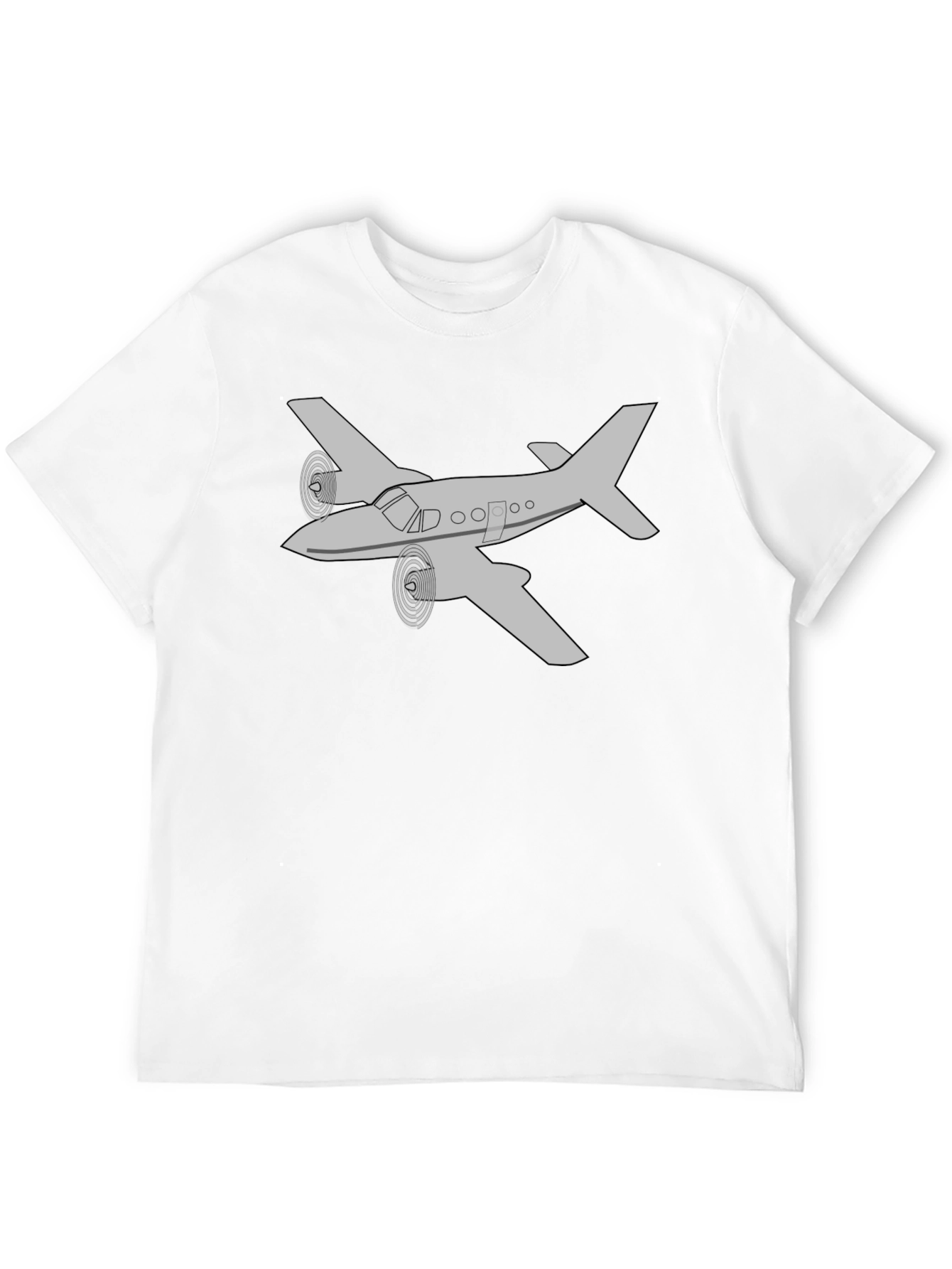 Airplane Graphic Tee - Aviation Enthusiast T-Shirt - 12