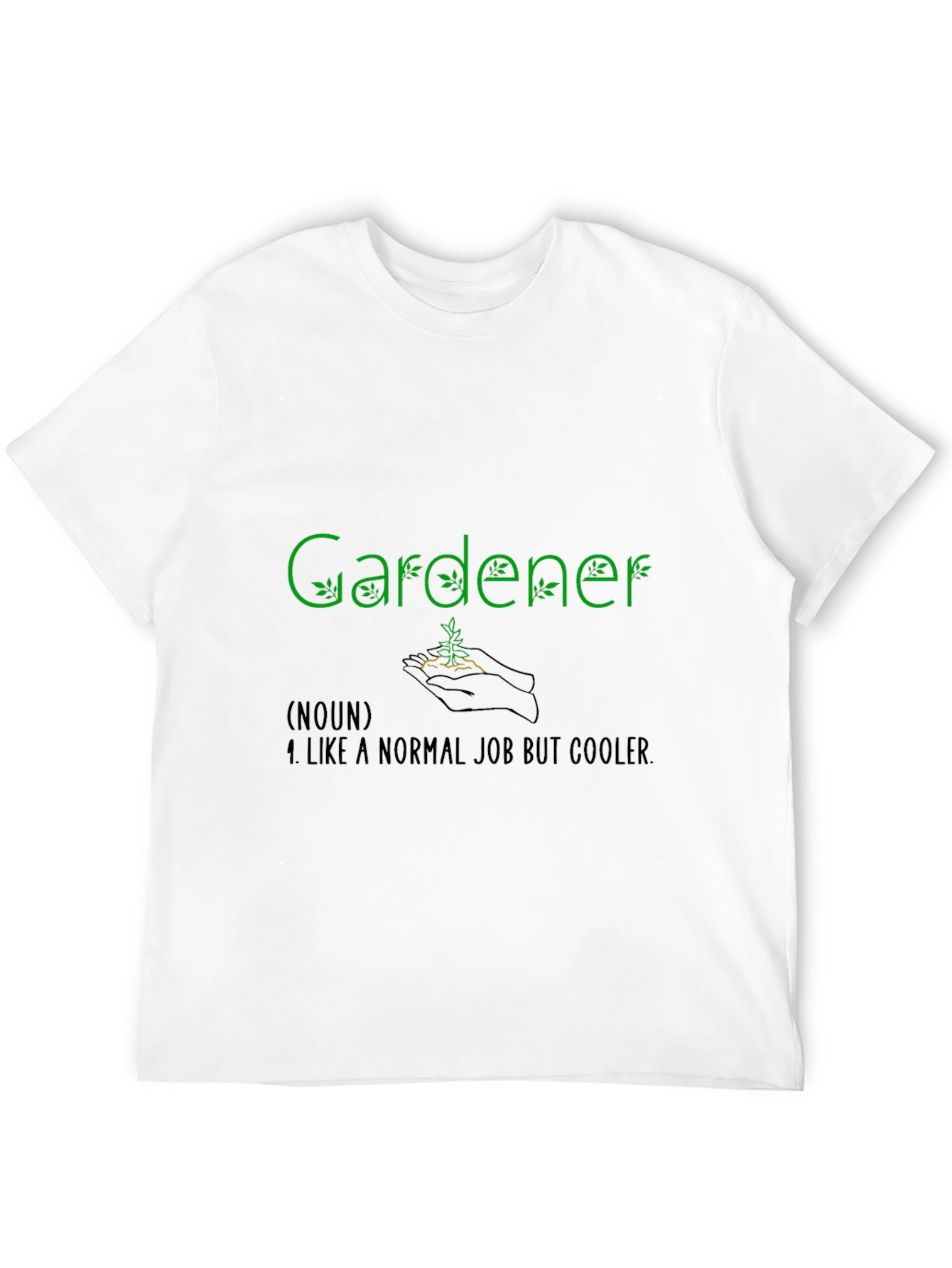 Black Gardener T-Shirt - Cool Job Gift Idea view 12