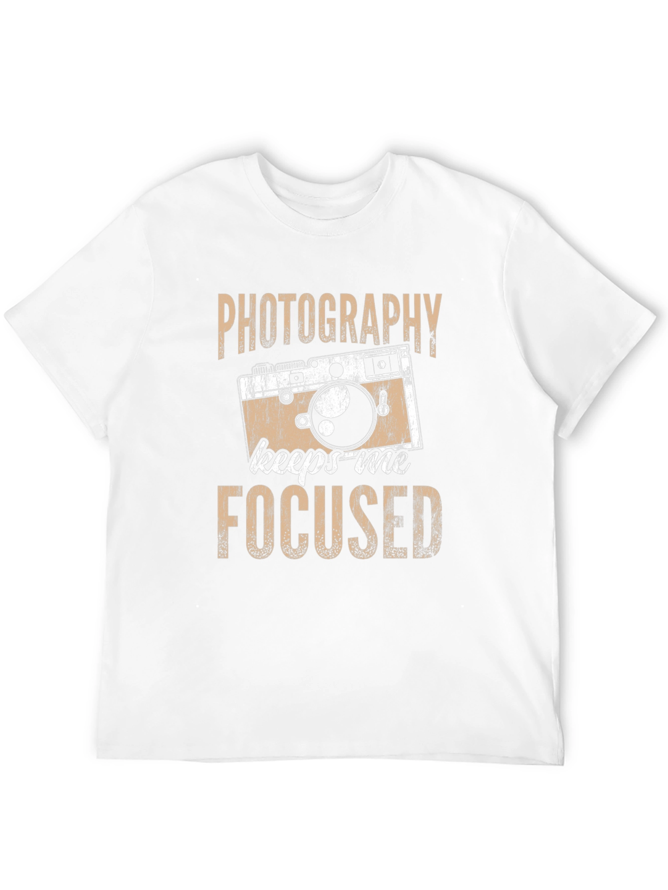 Black Photography Keeps Me Focused T-Shirt view 12