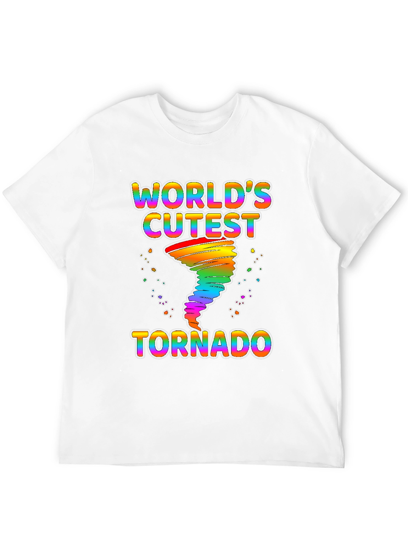 Black World's Cutest Tornado Graphic Tee view 12