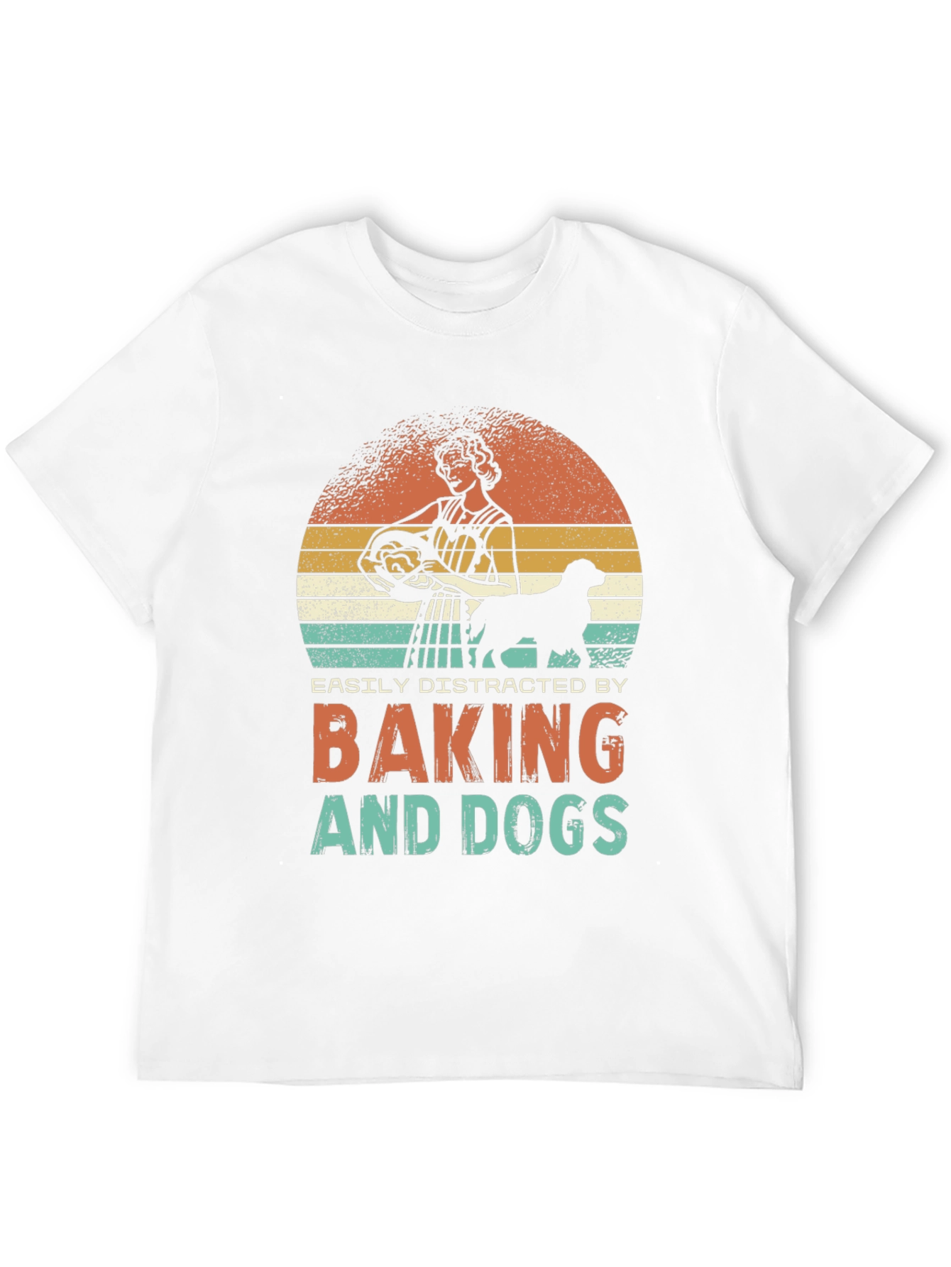 Black Baking and Dogs T-Shirt view 12