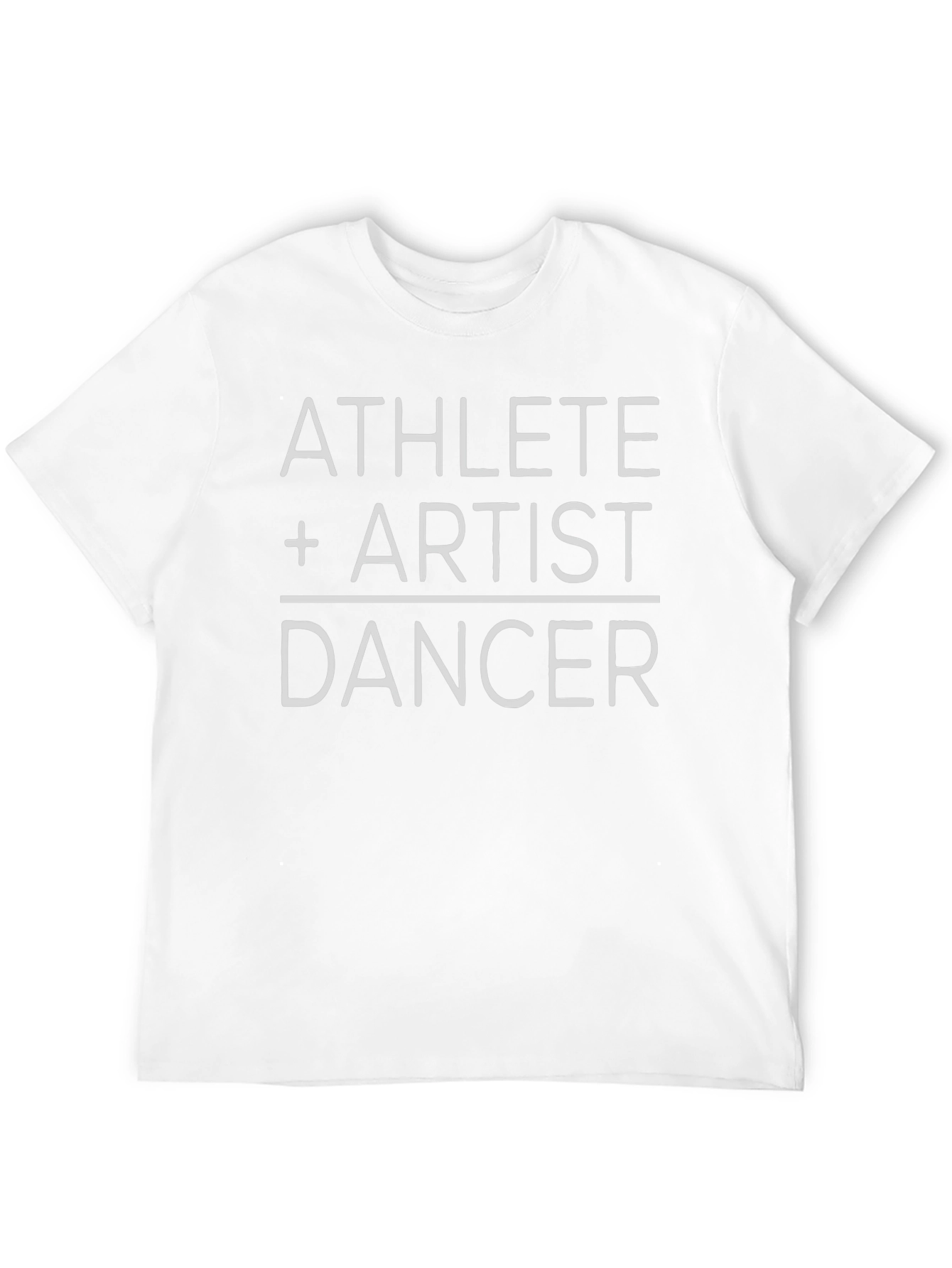 Black Athlete Artist Dancer Black T-Shirt view 12