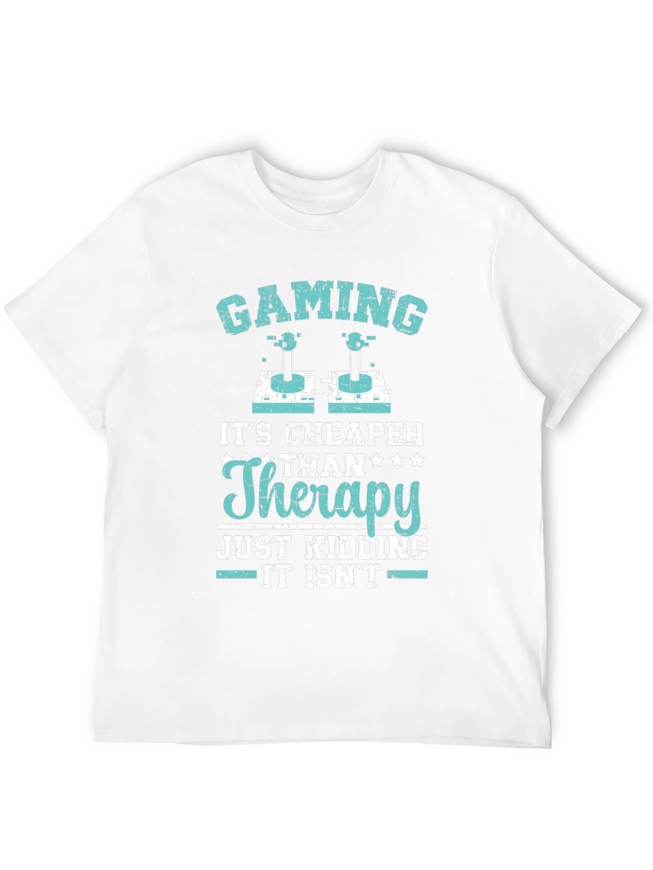 Black Gaming is Cheaper Than Therapy Graphic Tee view 12