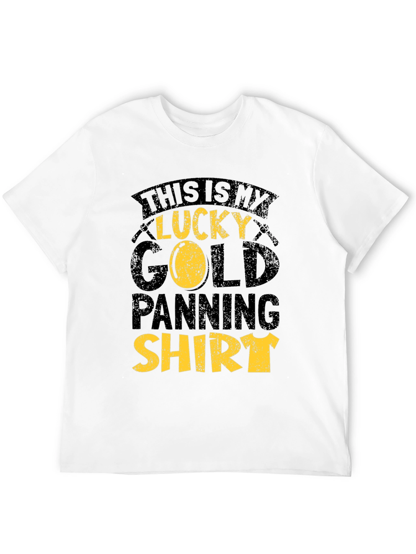 Black Lucky Gold Panning Shirt - Black Tee view 12