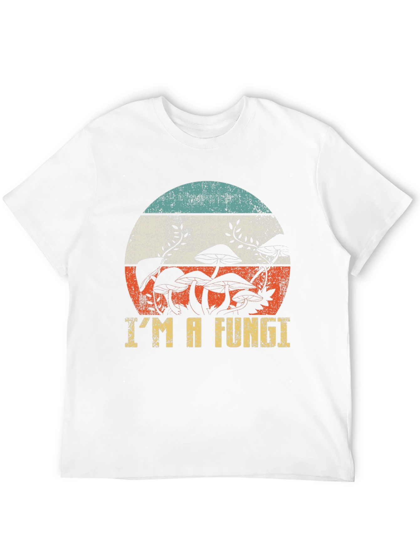 Black I'm a Fungi T-Shirt - Retro Mushroom Graphic Tee view 12