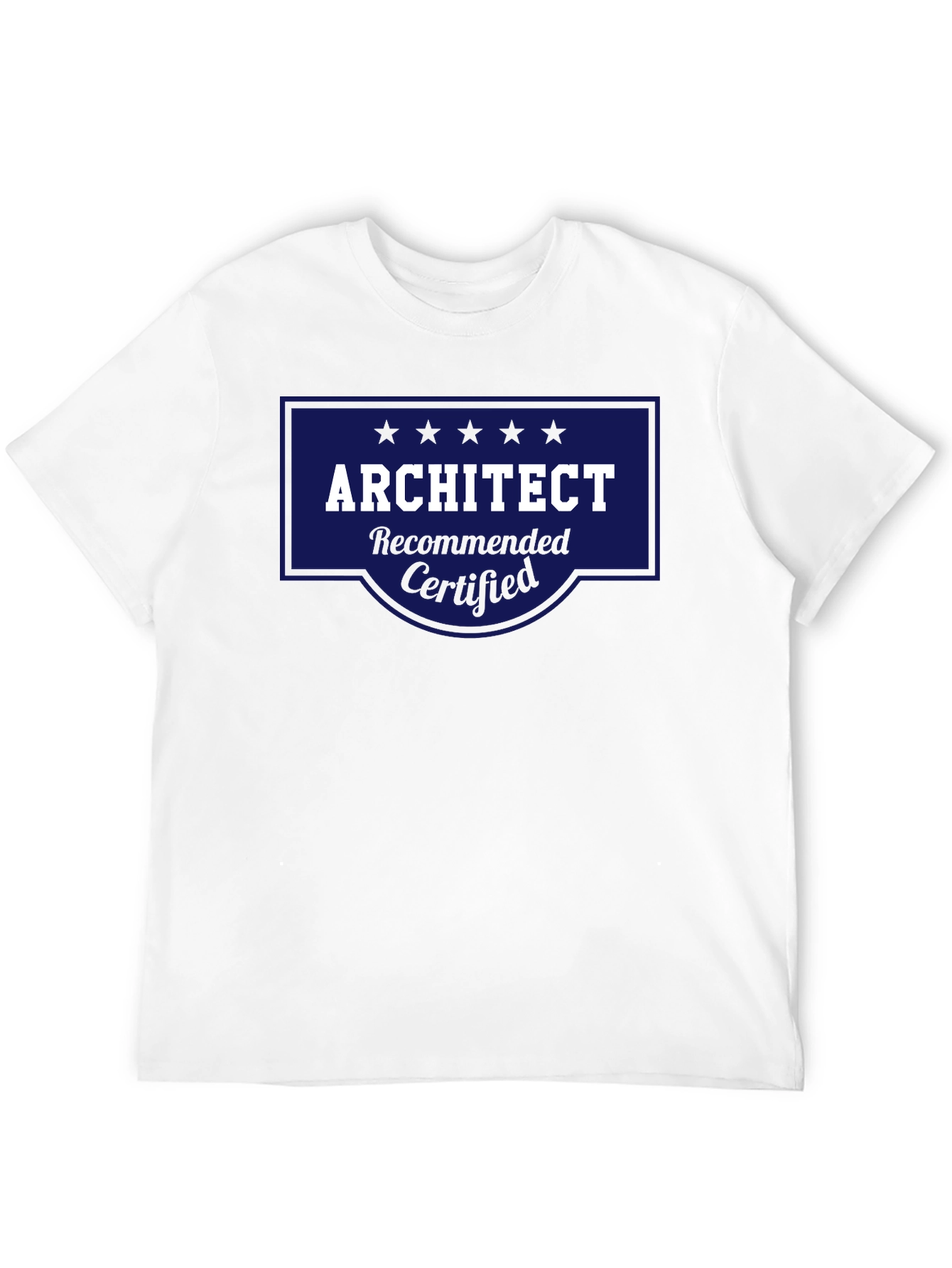 Black Architect Recommended Certified T-Shirt view 12