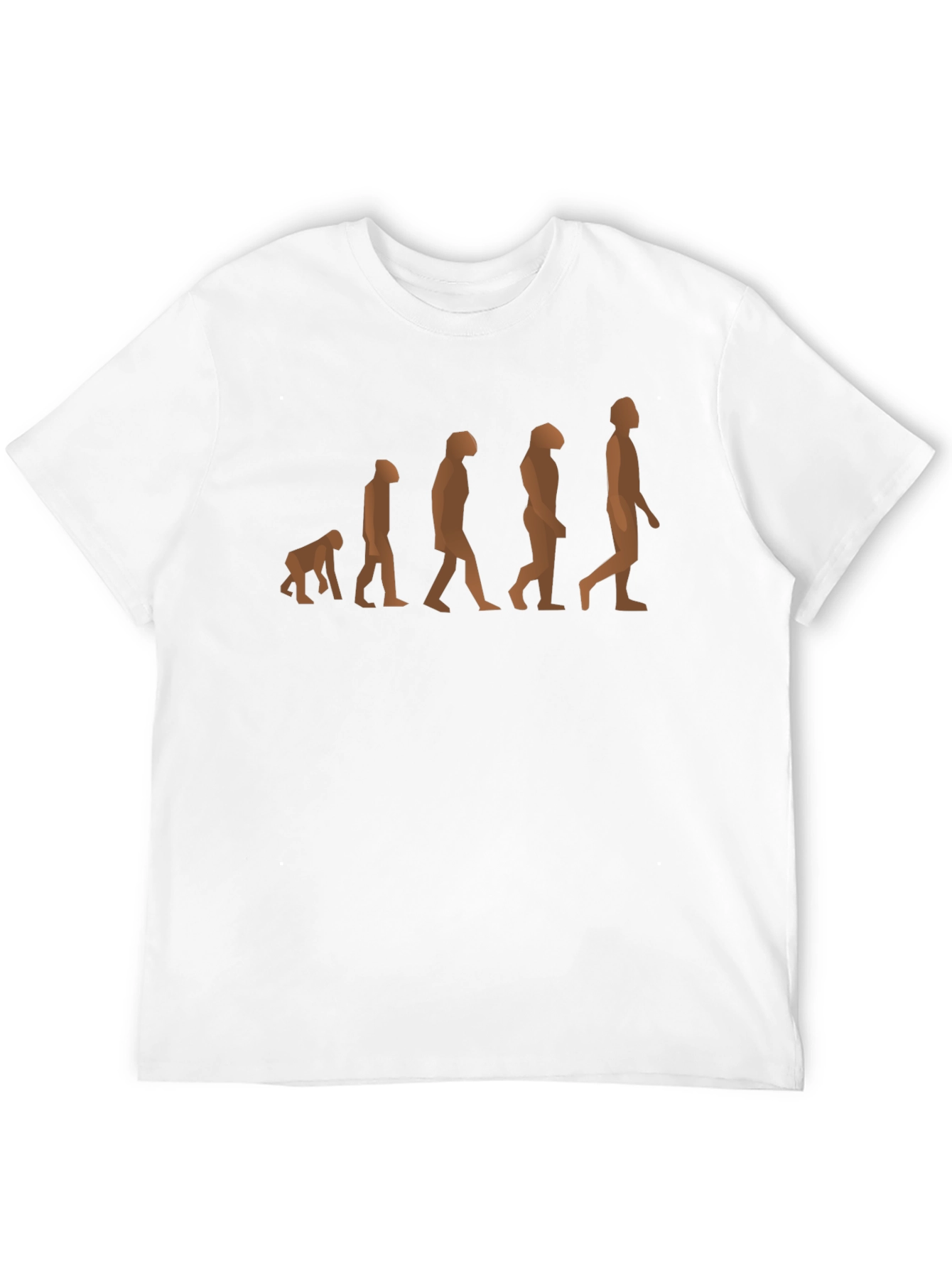 Black Evolution Graphic Tee - Black Cotton Casual T-Shirt view 12