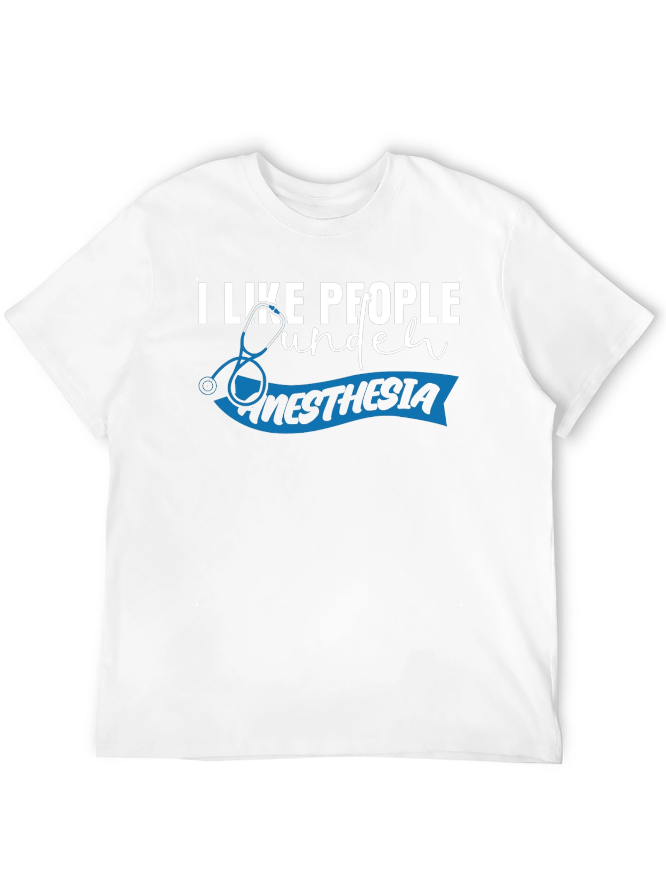 Black Anesthesia Humor T-Shirt for Medical Professionals view 12